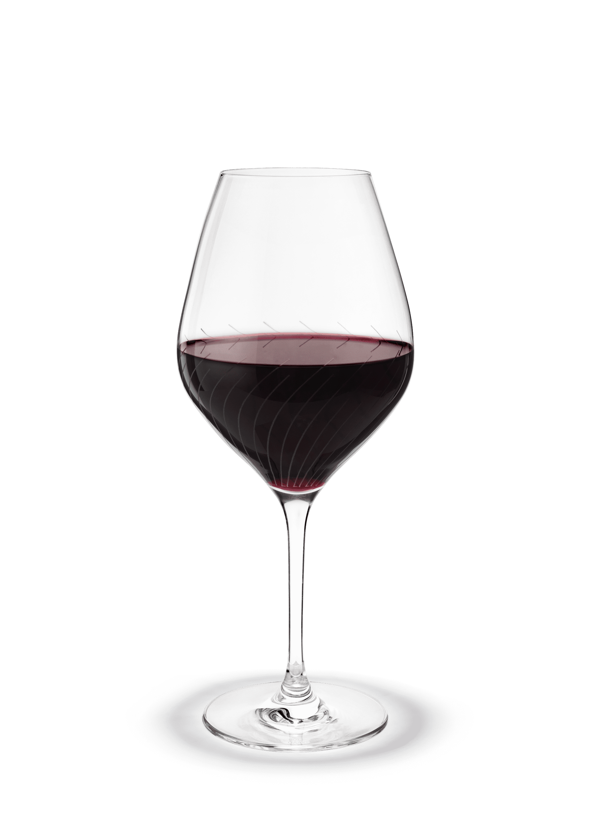 Rosendahl Holmegaard Cabernet Lines 17.6 oz Red Wine Glasses, Set