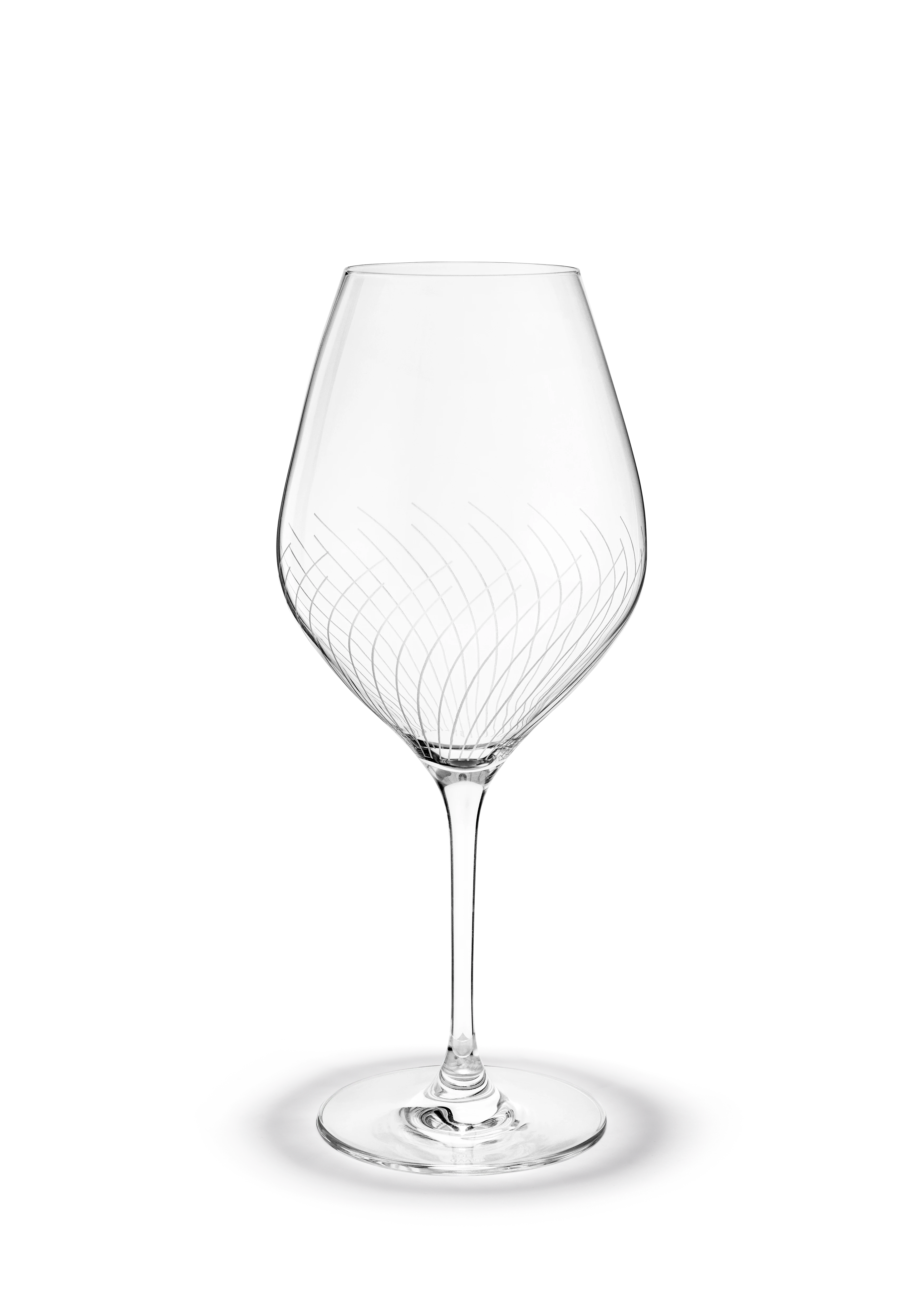 Bourgogneglas 69 cl 2 stk. fra Holmegaard i farven Klar, lavet af Glas