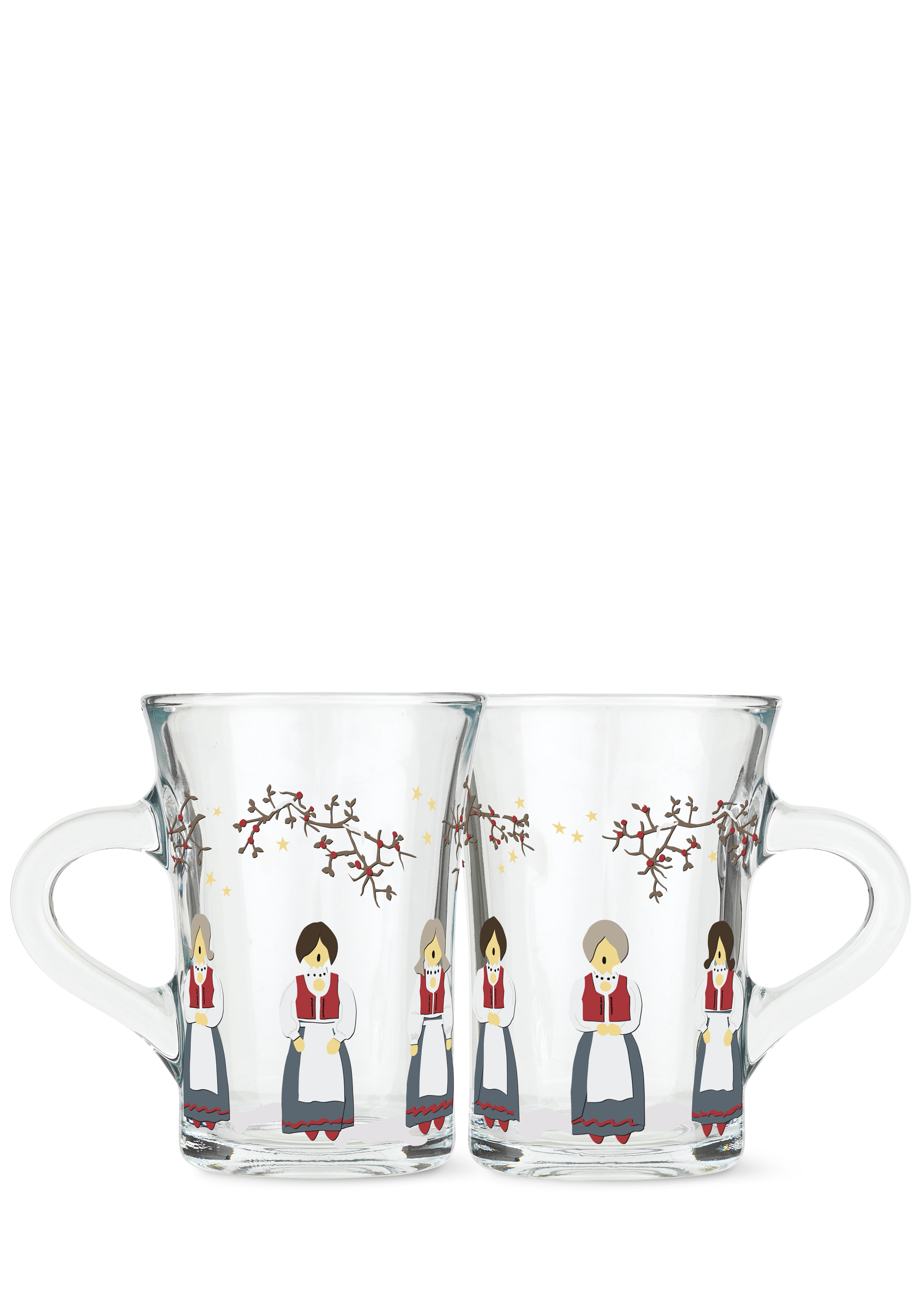 Jule hotdrink-glass 2021 24 cl 2 stk.