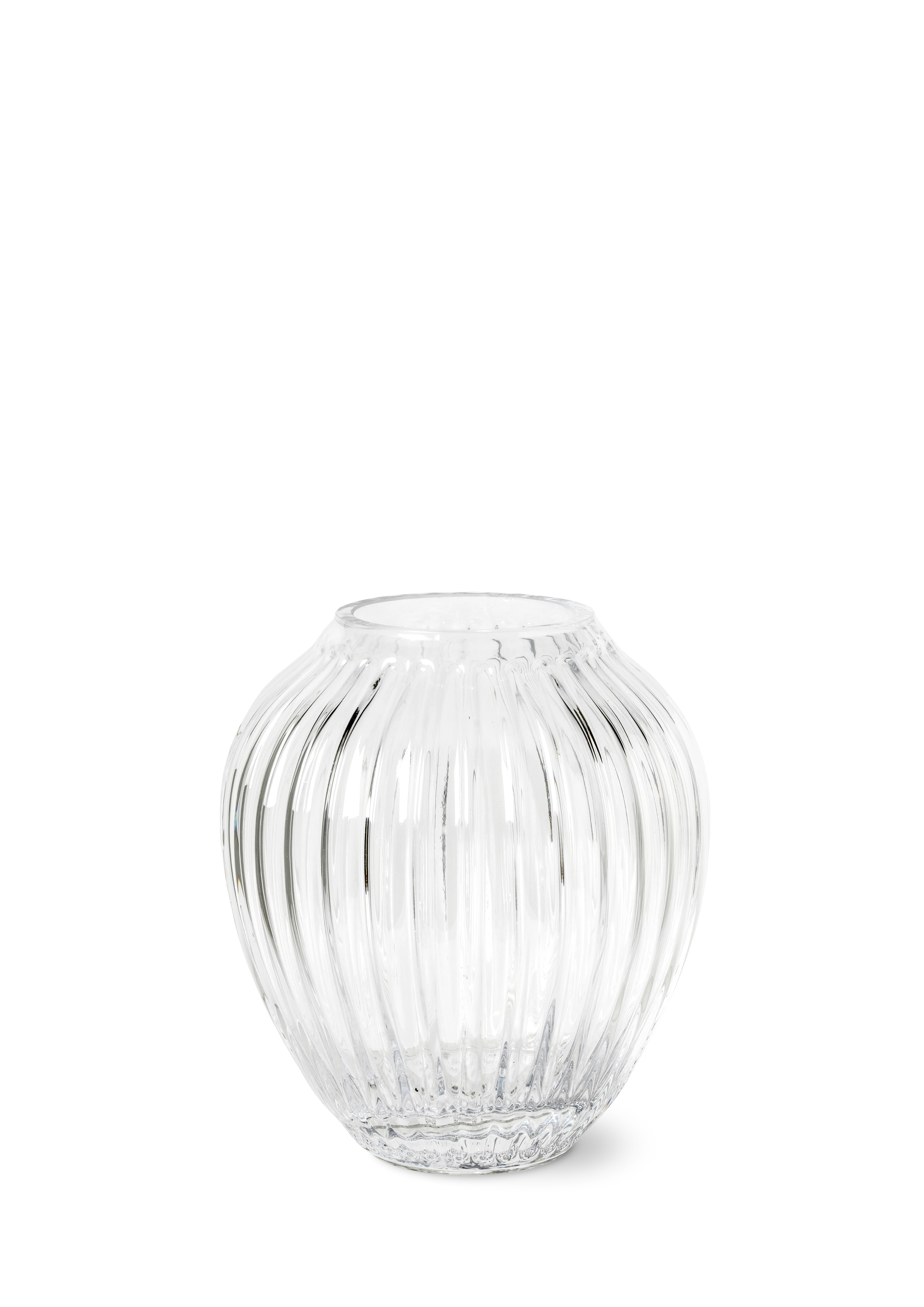 Vase H14 cm from Kähler in Clear color, made of Glass