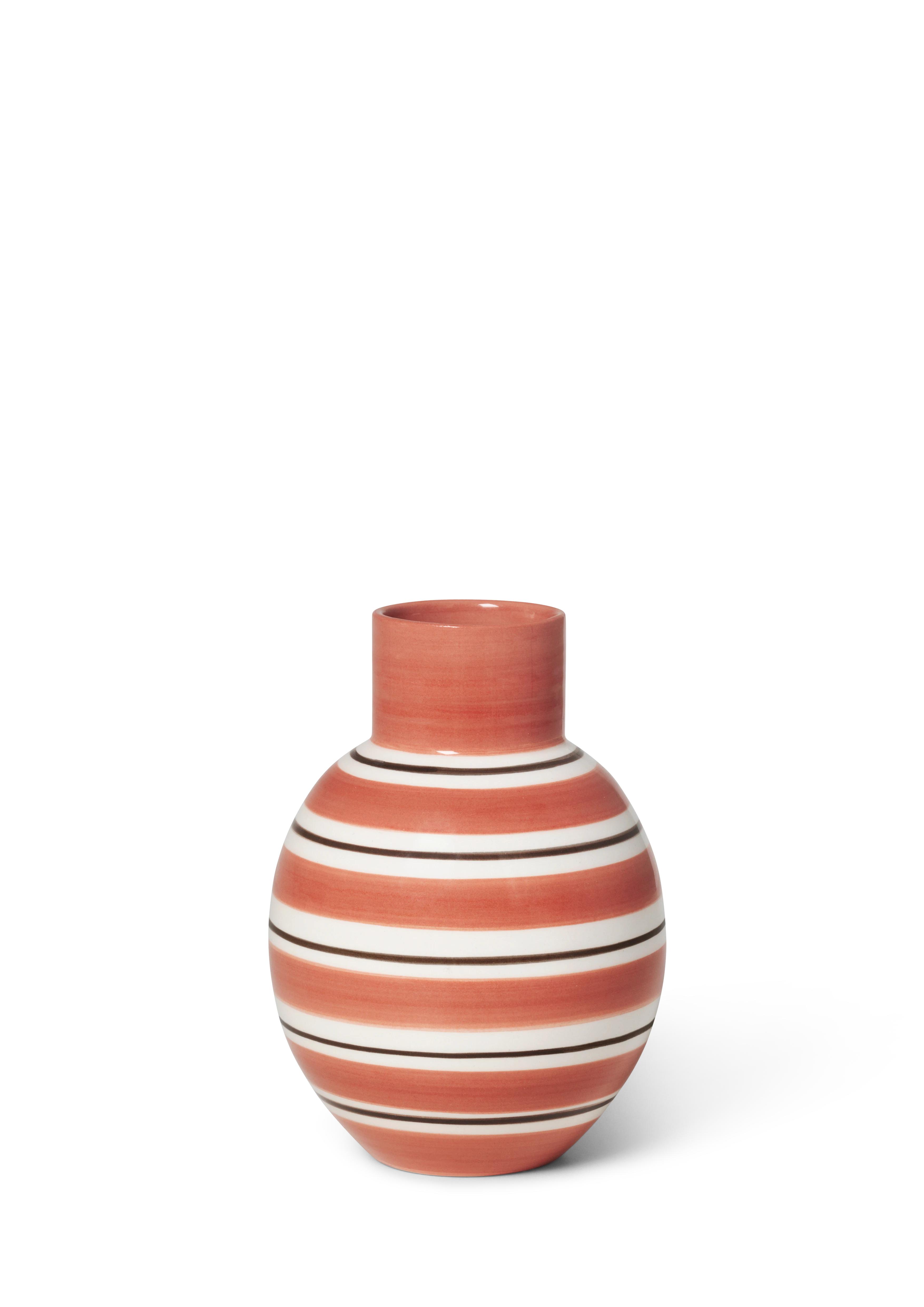 Vase H14.5 cm fra Kähler i farven Terracotta, lavet af Keramik