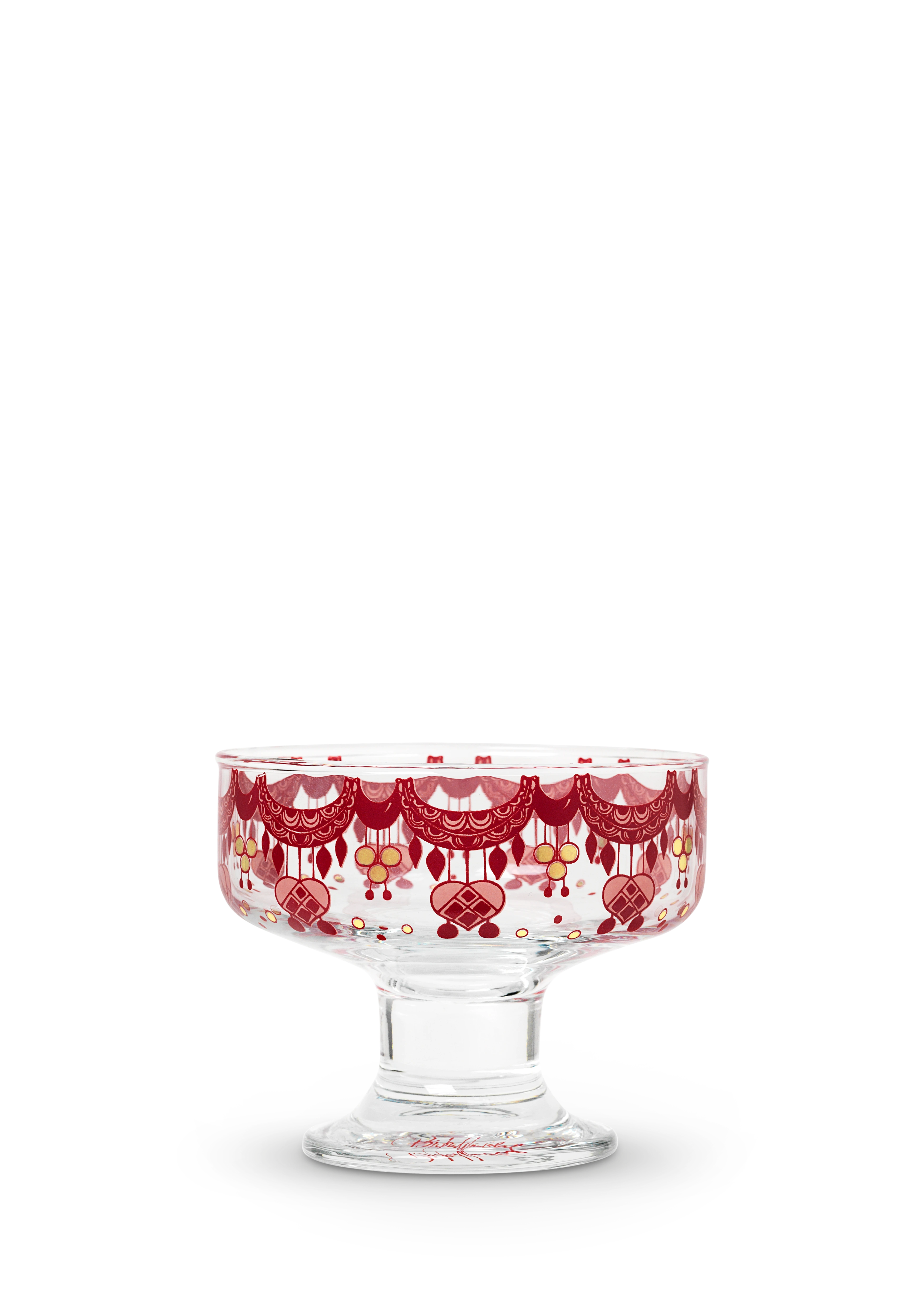 Bowl on stand Ø10.5 cm 4 stk.