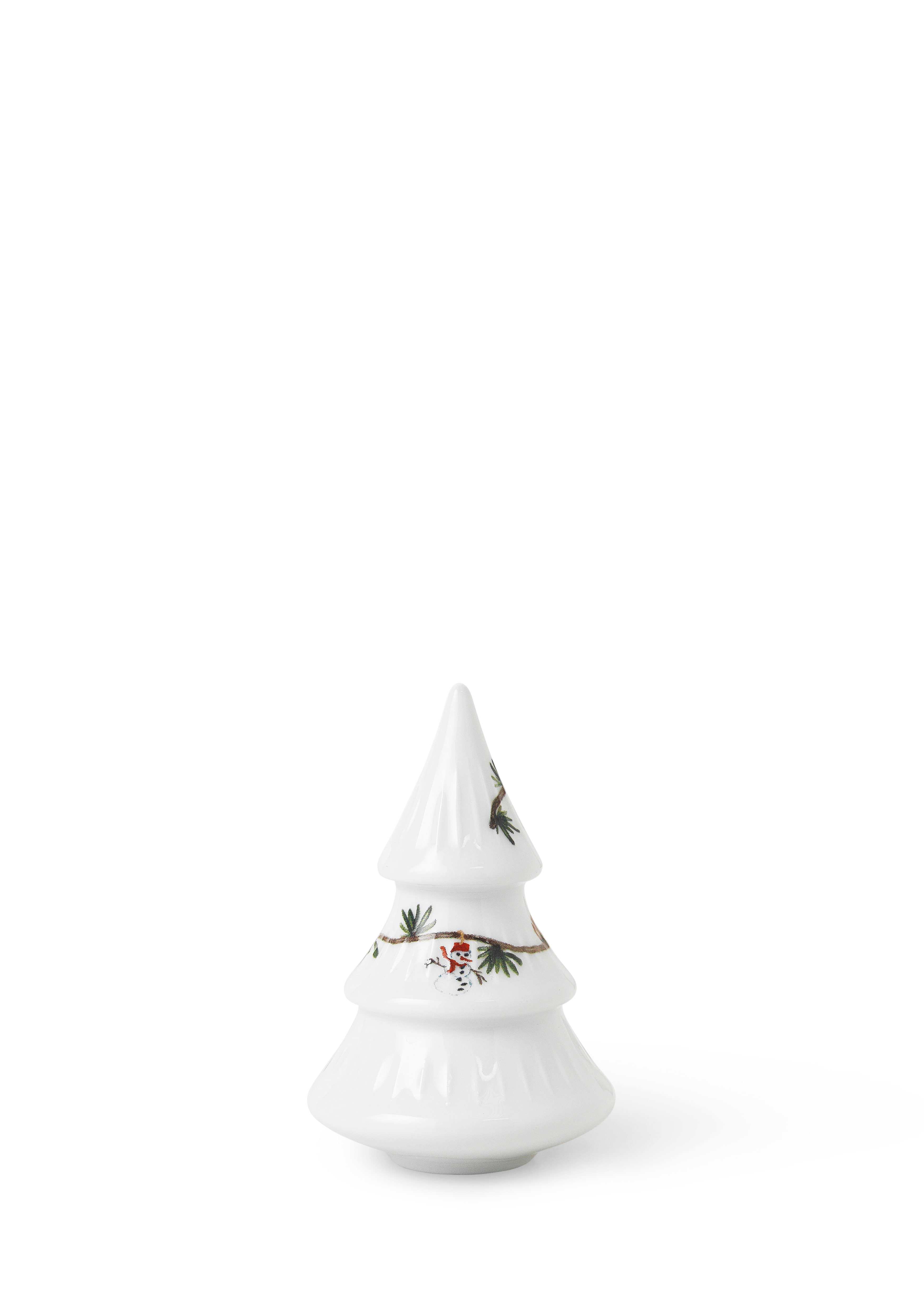 Juletre H10 fra Kähler i fargen Hvit m. deko, laget av Keramikk