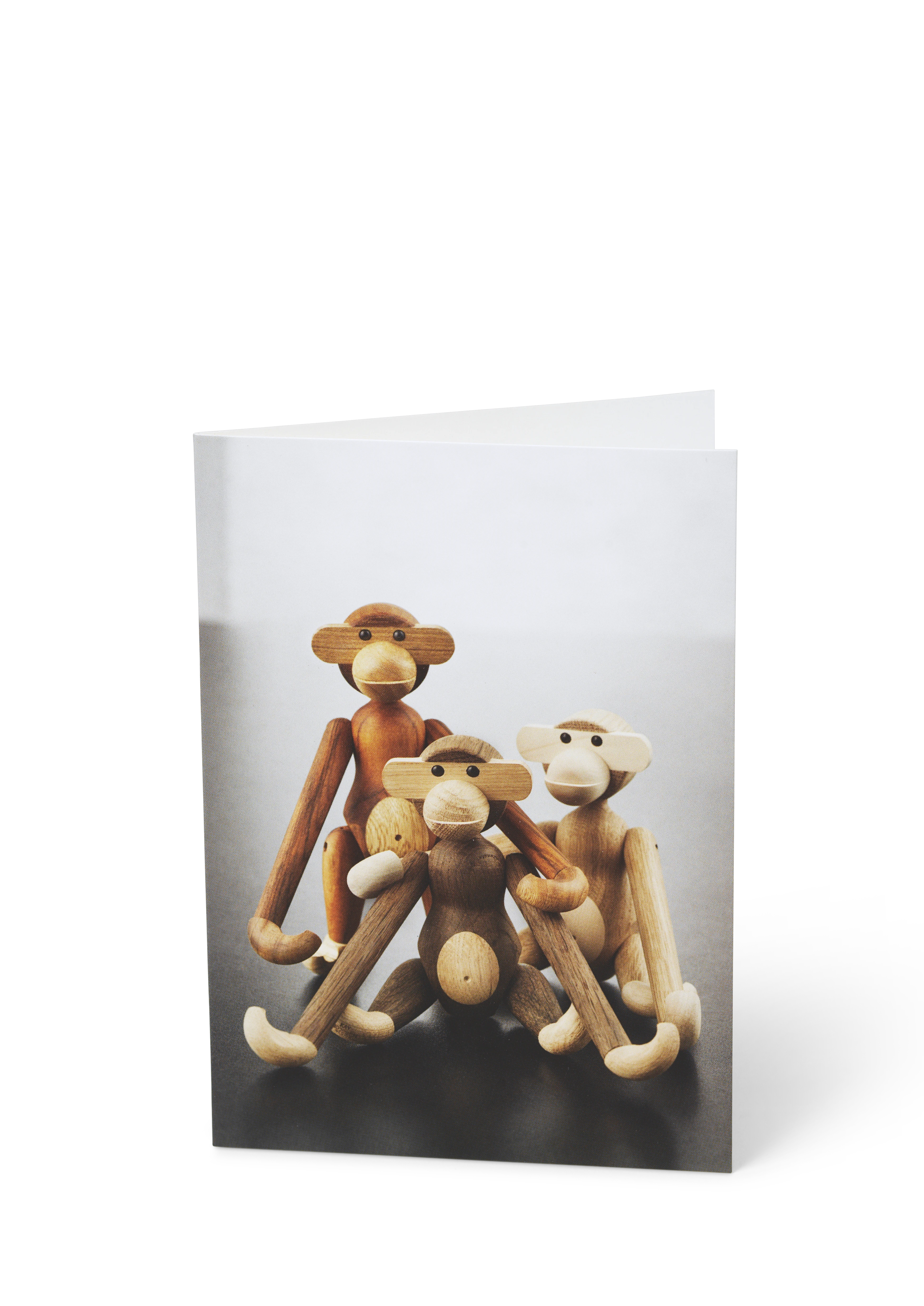 Kort A6 Apor, 3 olika 1 st.