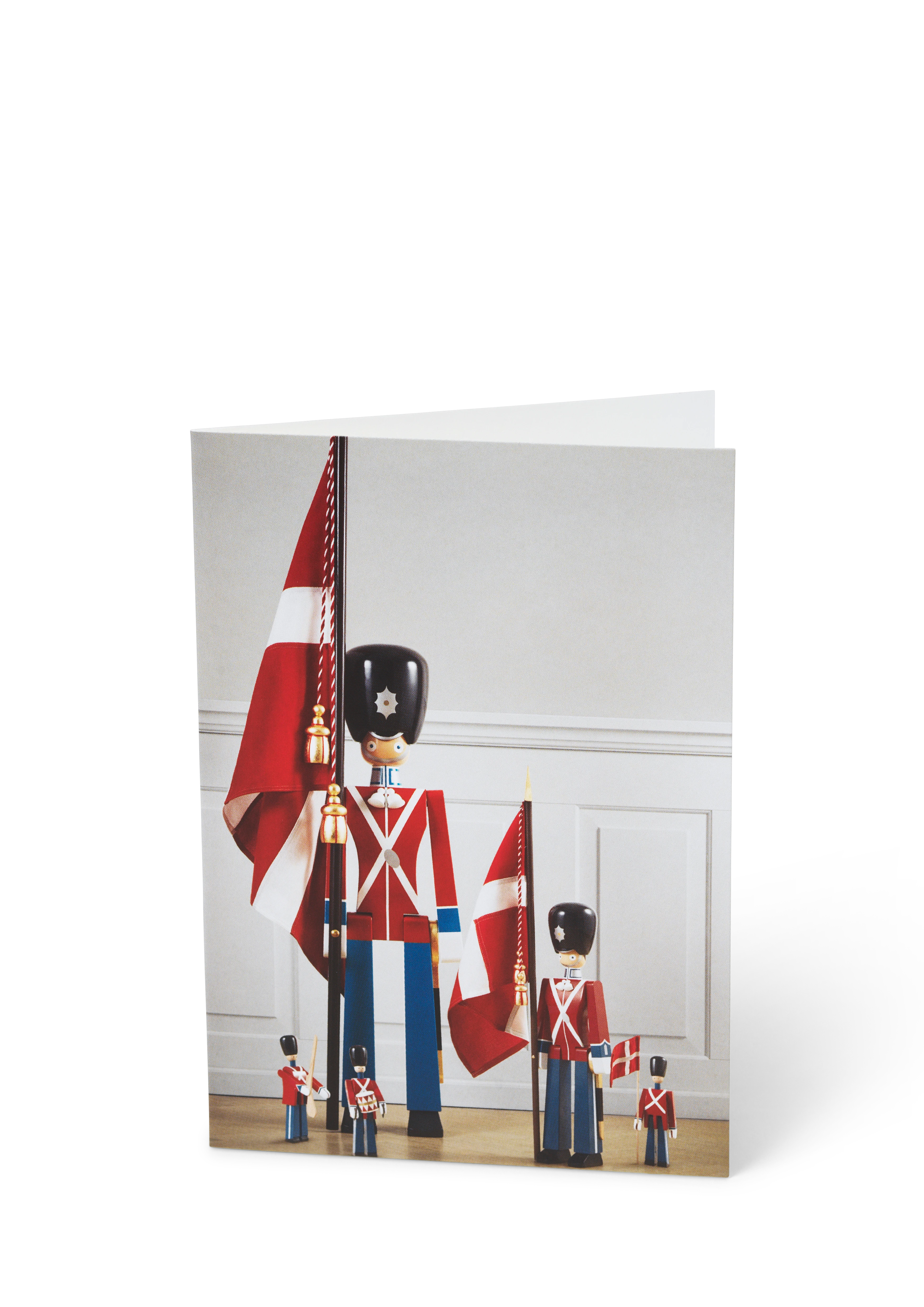 Card A6 Standard-Bearer, all sizes 1 pcs. from Kay Bojesen in Red/Blue/White color, made of Paper