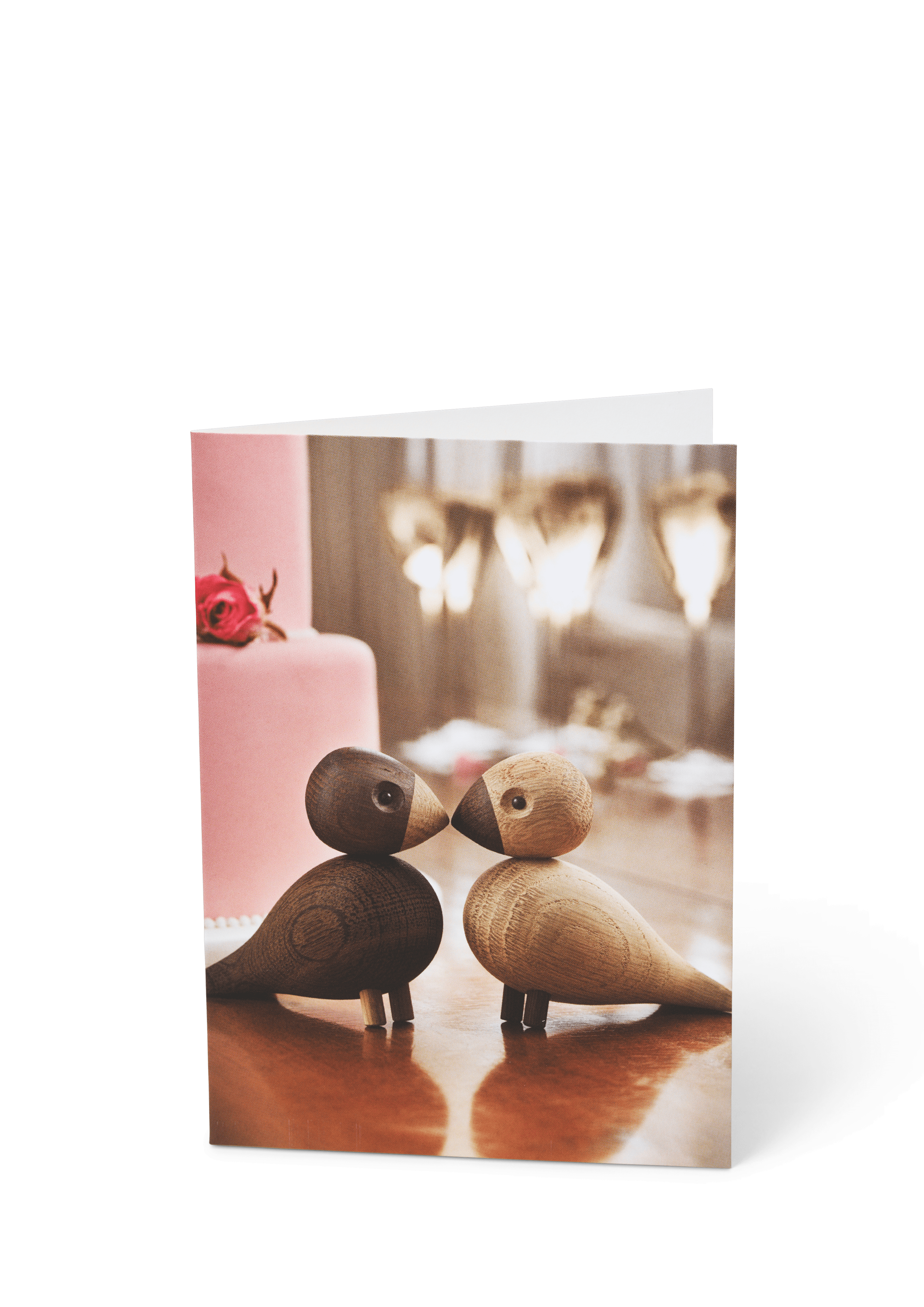 Postcard Lovebirds A6 1 stk.