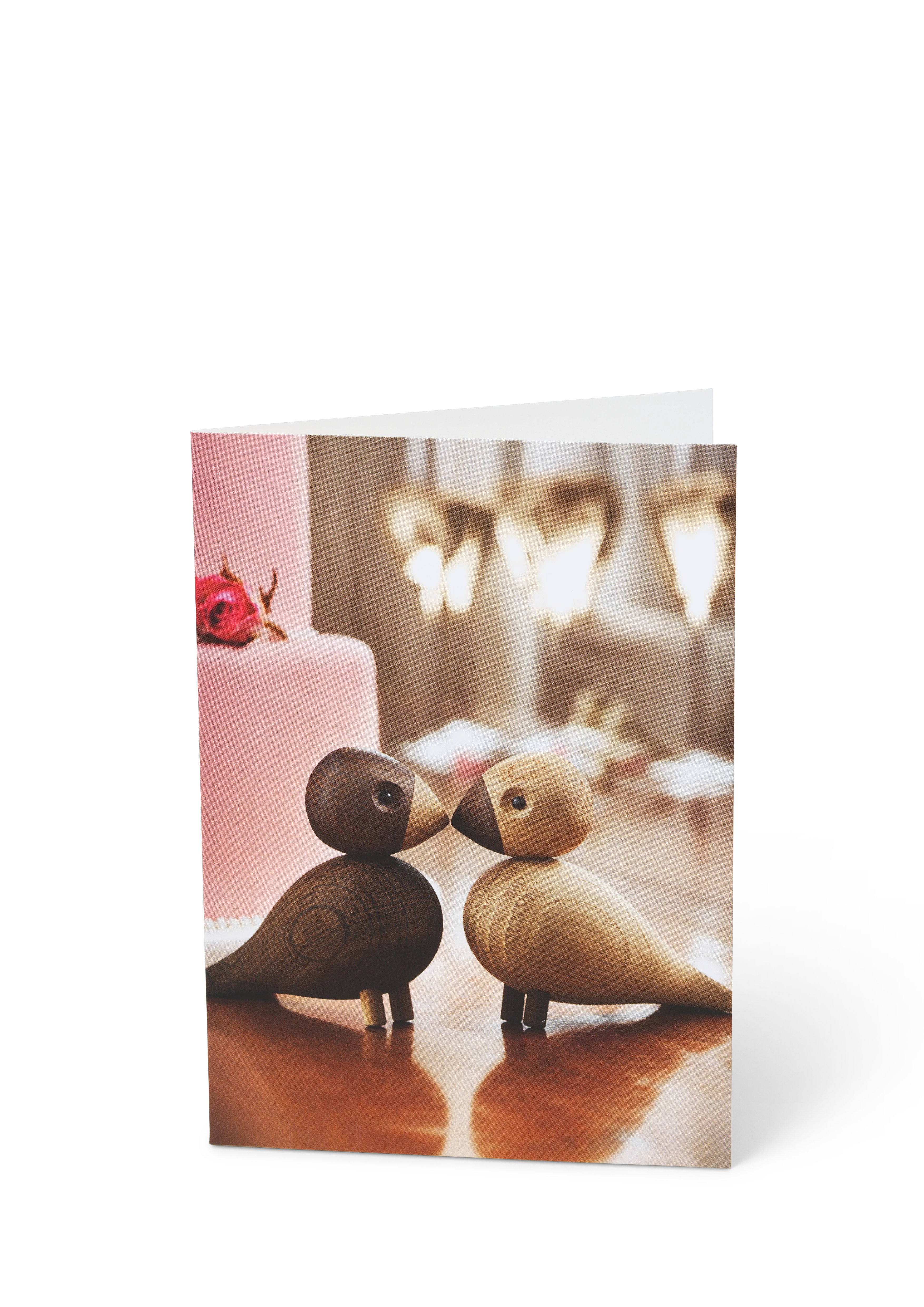 Postcard Lovebirds A6 1 stk.