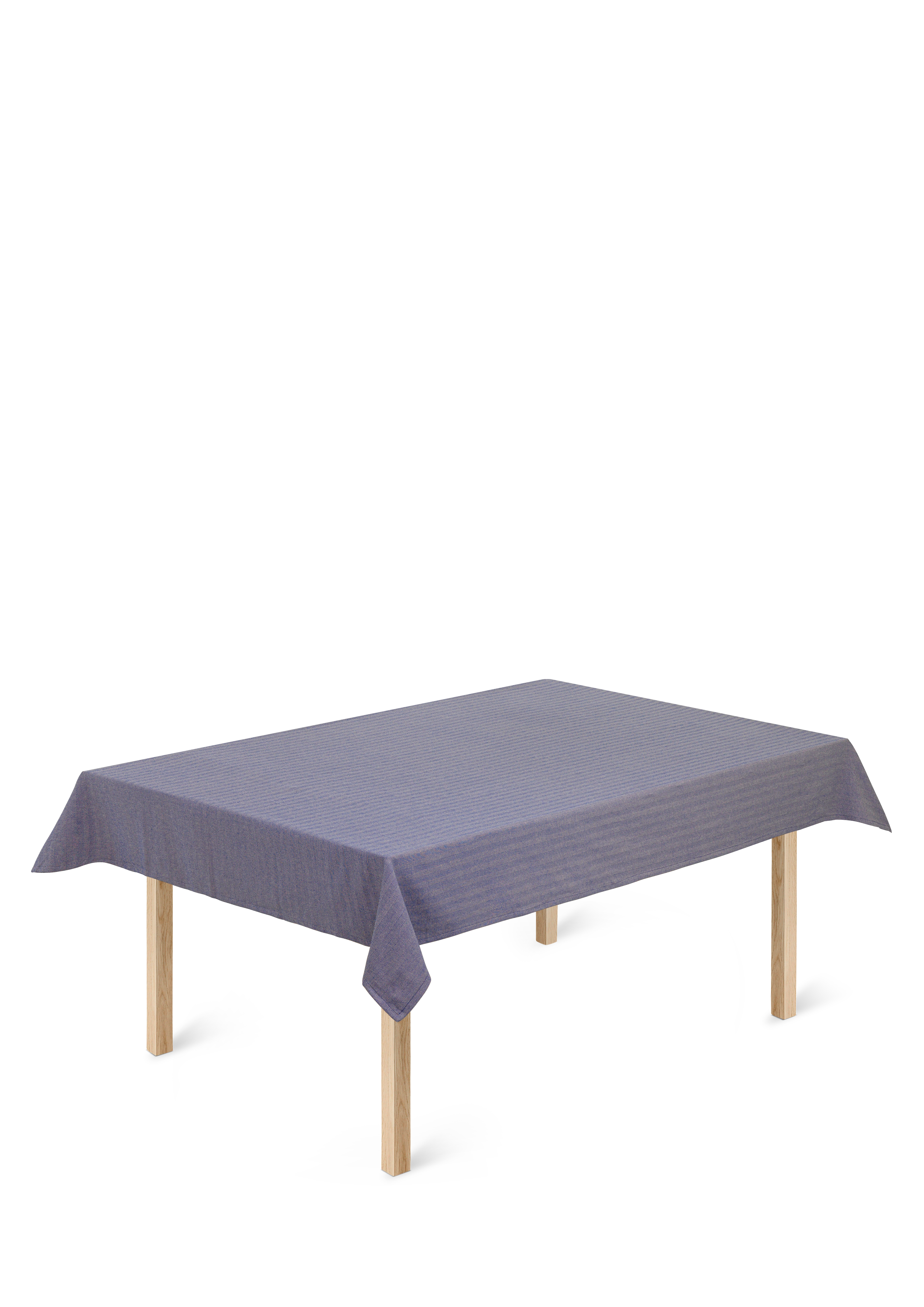 Dug 150x220 cm fra Lyngby Porcelæn i farven Blå, lavet af Bomuld