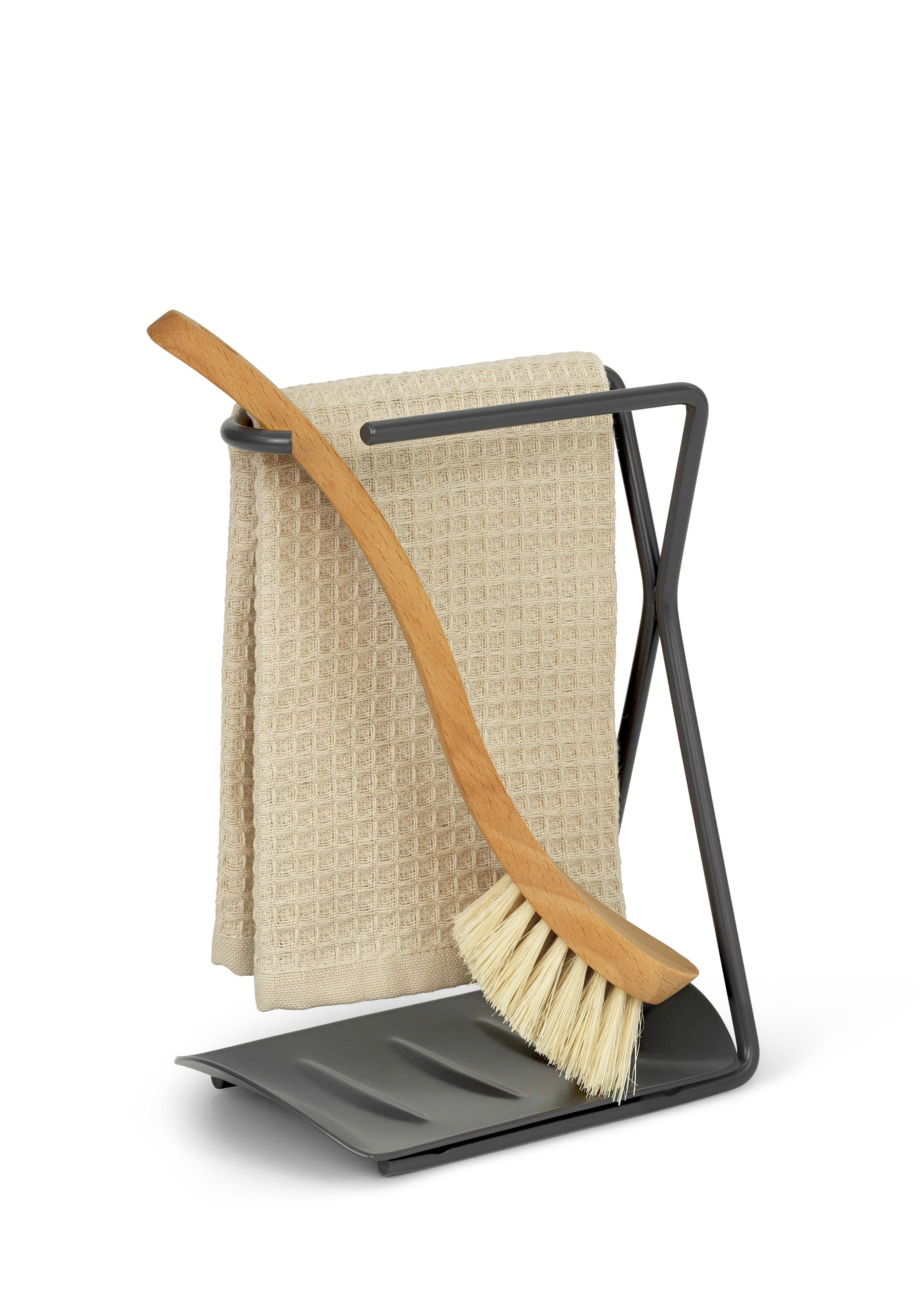 Drying rack H19 cm from Rosendahl in Grey color, made of Metal