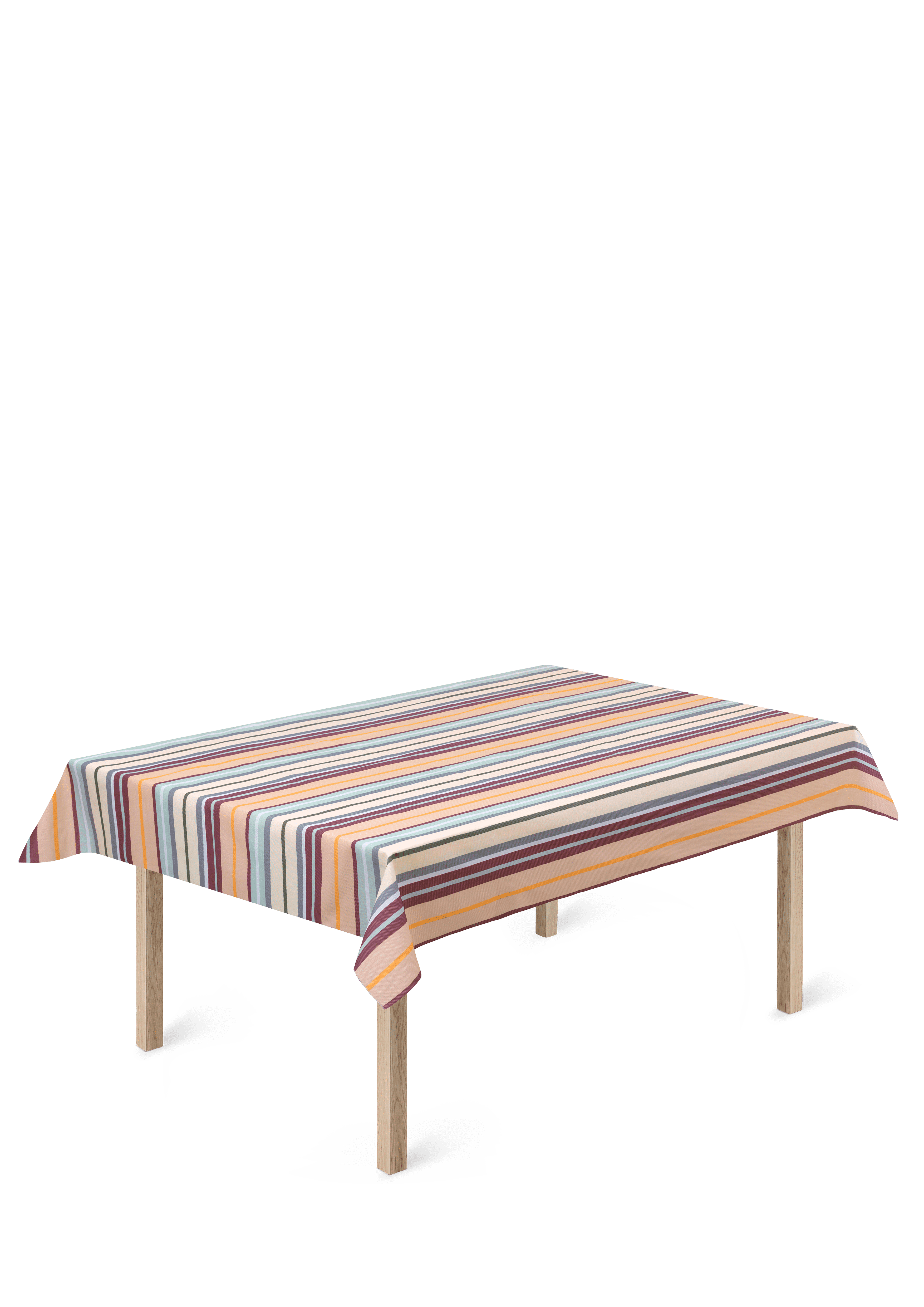 Outdoor Stripe Acrylic tablecloth W140 cm