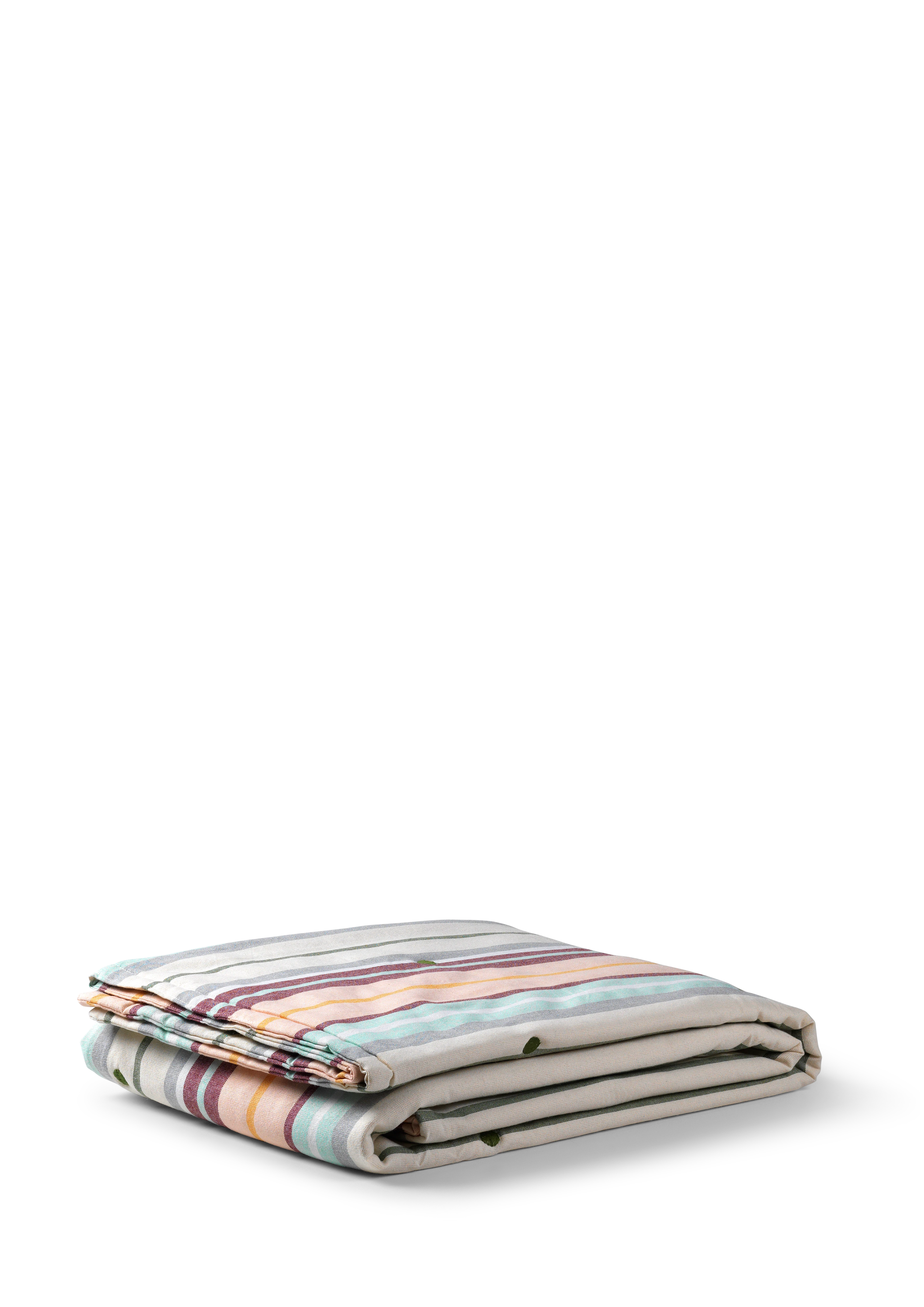 Outdoor Stripe Quilt 130x180 cm from Rosendahl in Multi color, made of Cotton blend