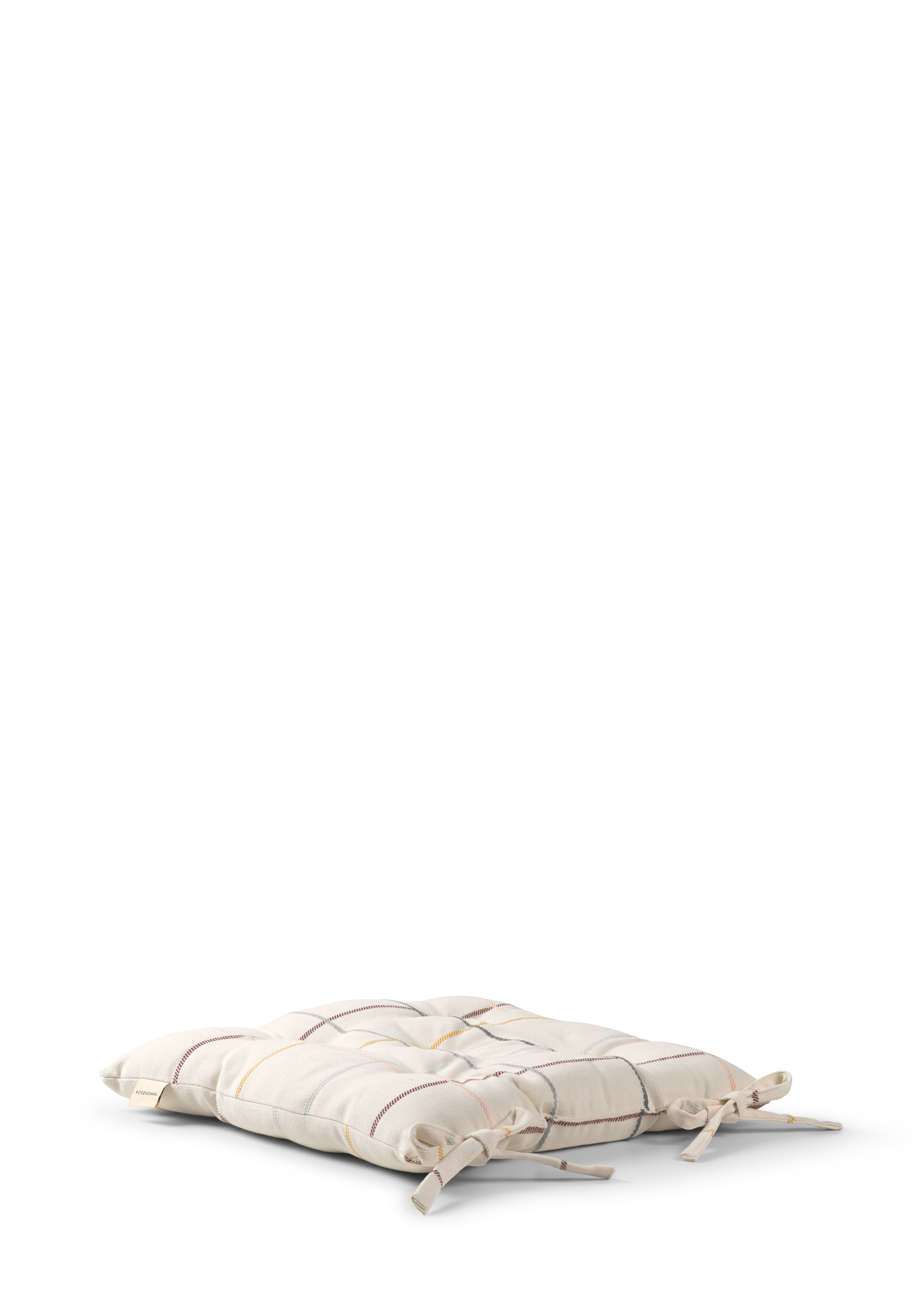 Outdoor Check Cushion 40x4x40 cm from Rosendahl in Multi color, made of Cotton blend