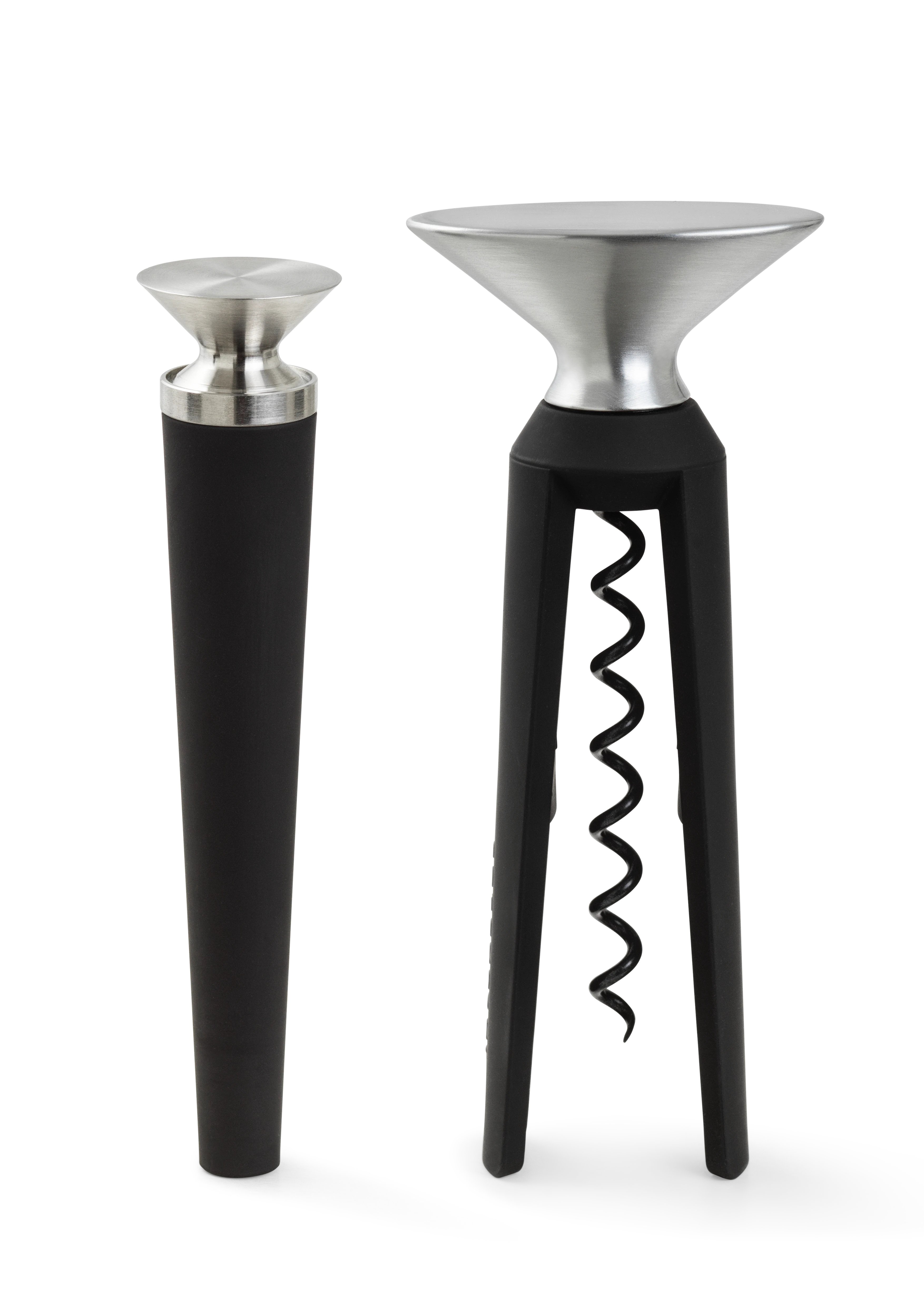 Bottle opener and corkscrew