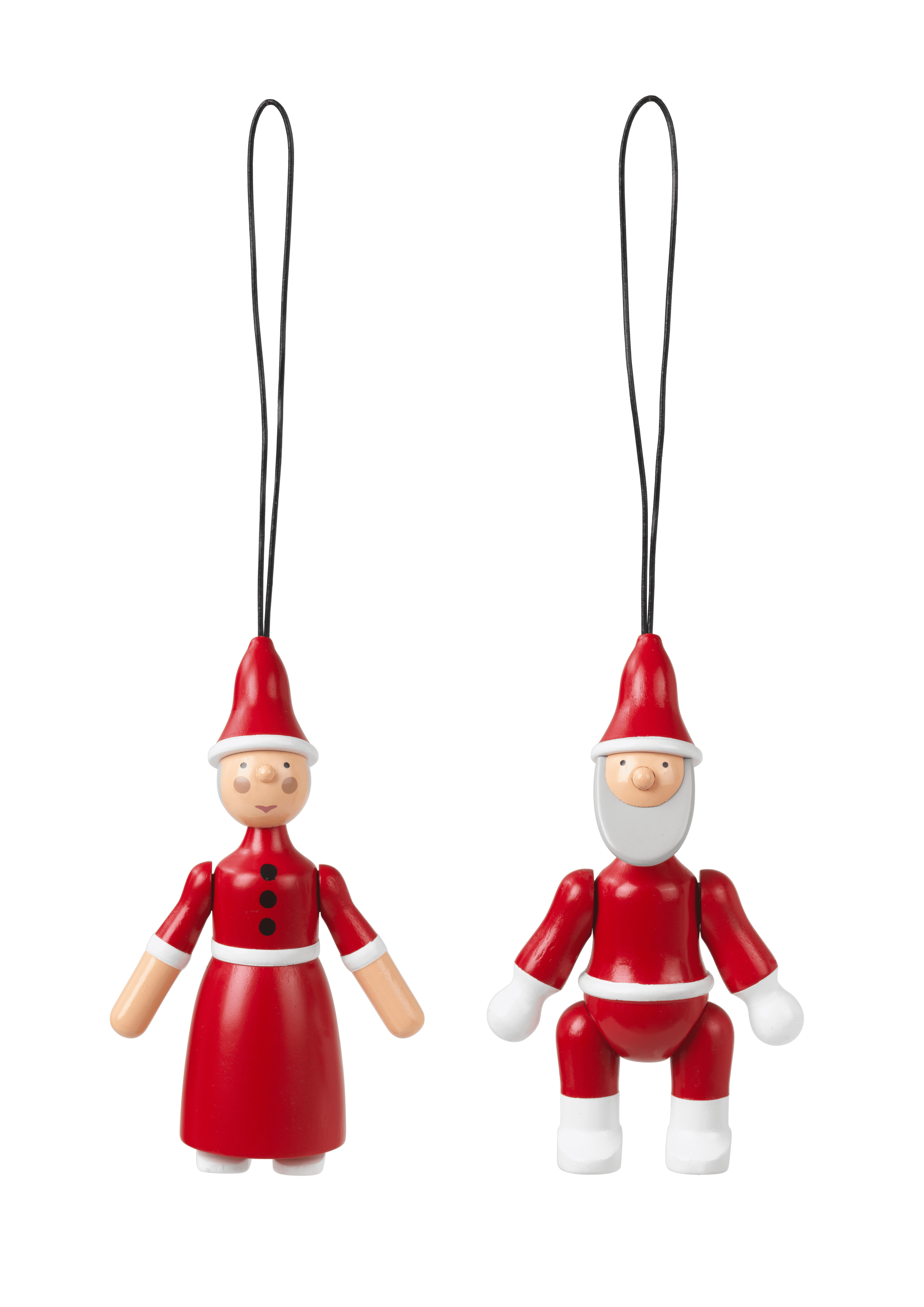 Weihnachtsmann und Weihnachtsfrau