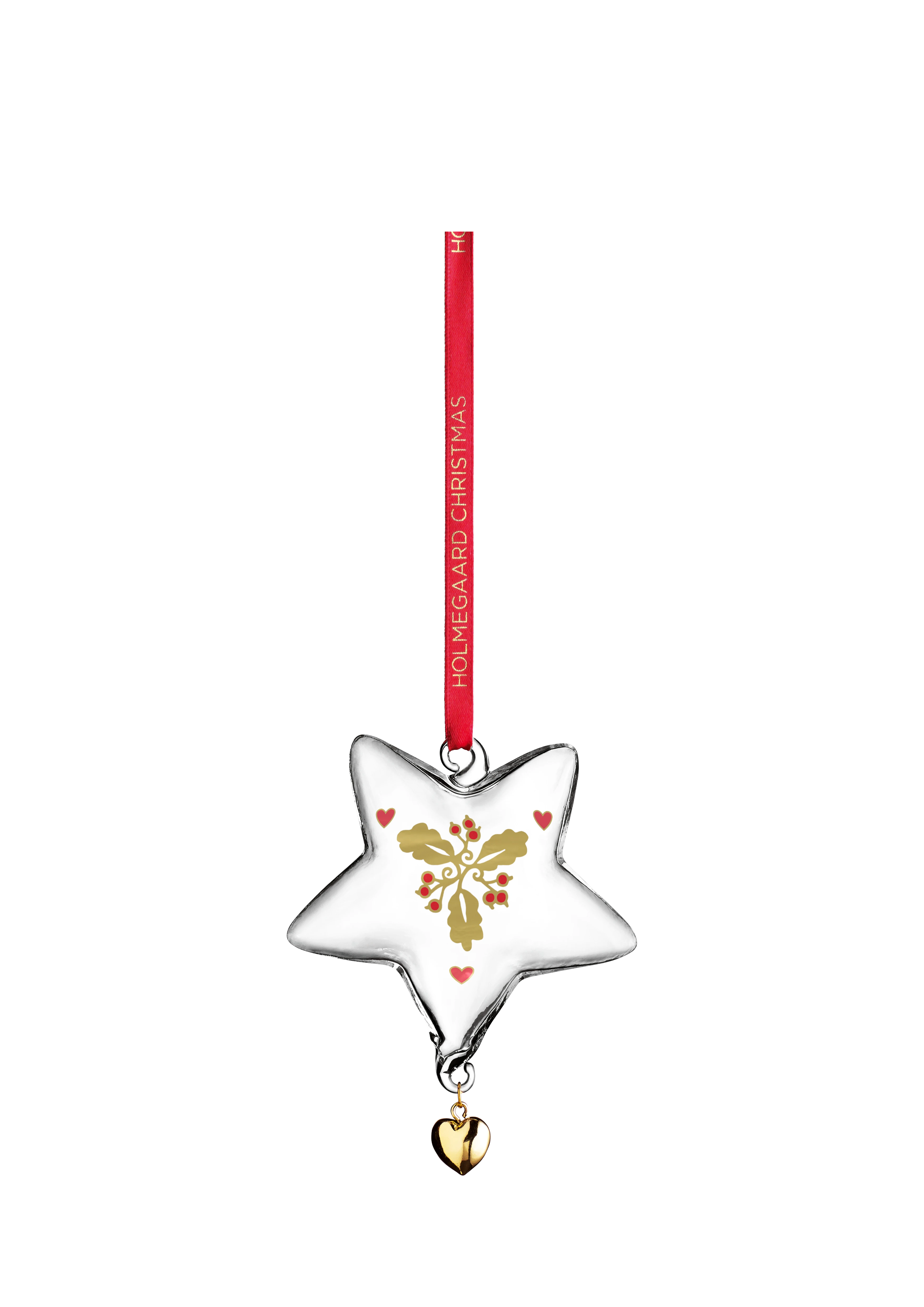 Annual Christmas Star 2022 small from Holmegaard in Clear color, made of Glass