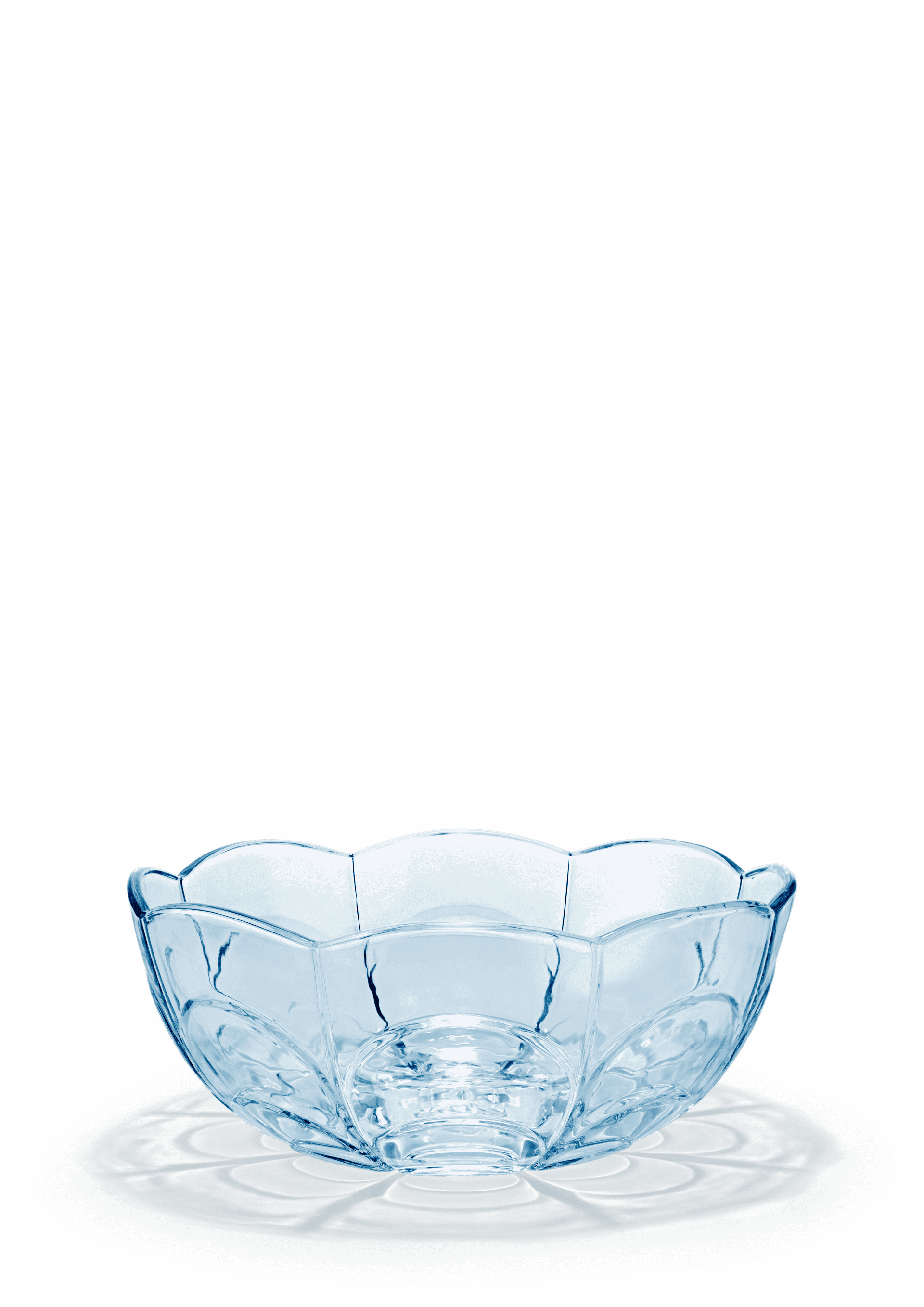 Holmegaard Lily Schale Ø23 cm blue iris Hier kaufen