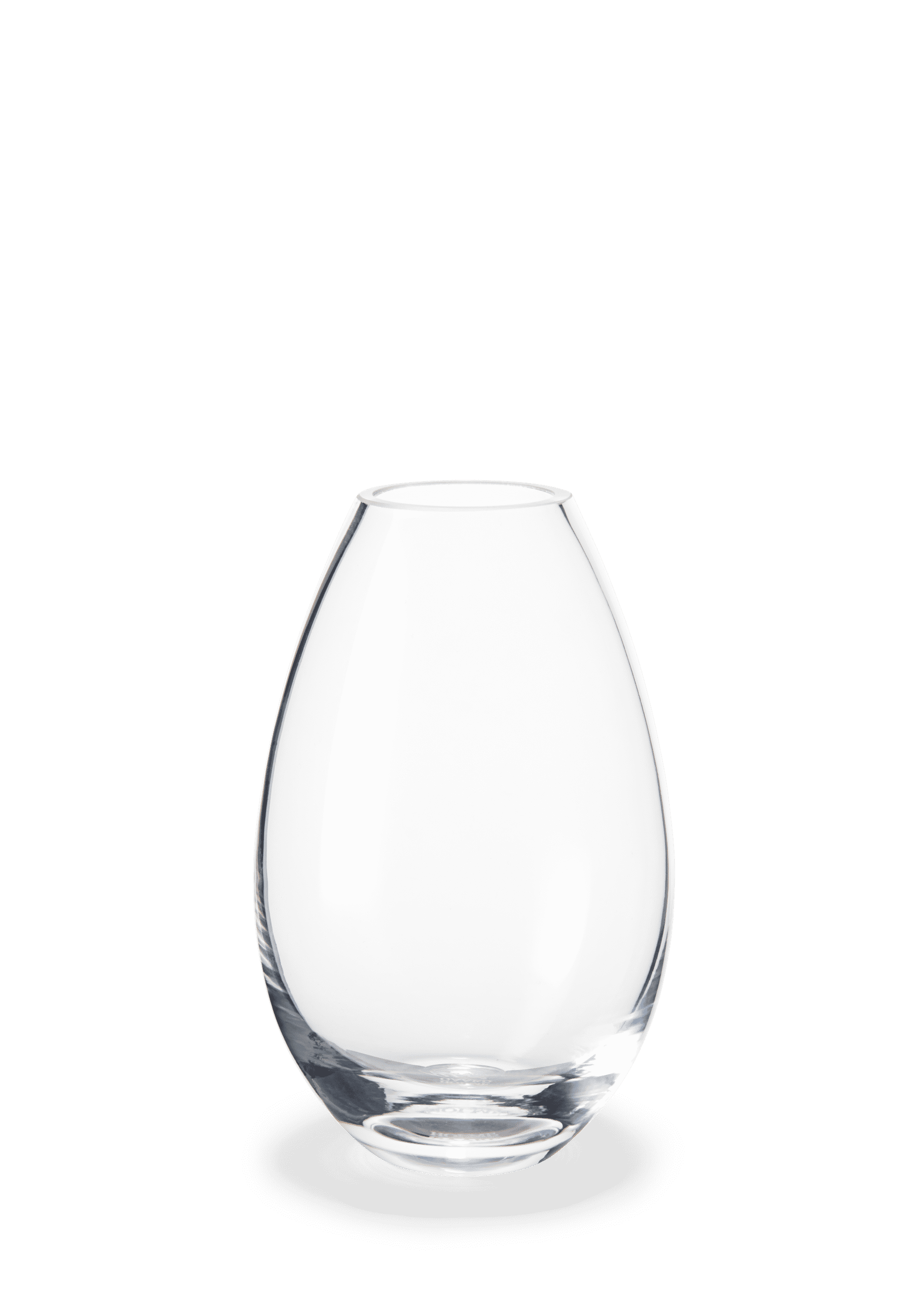 Holmegaard Vase H11.5 cm in Clear from serie Cocoon