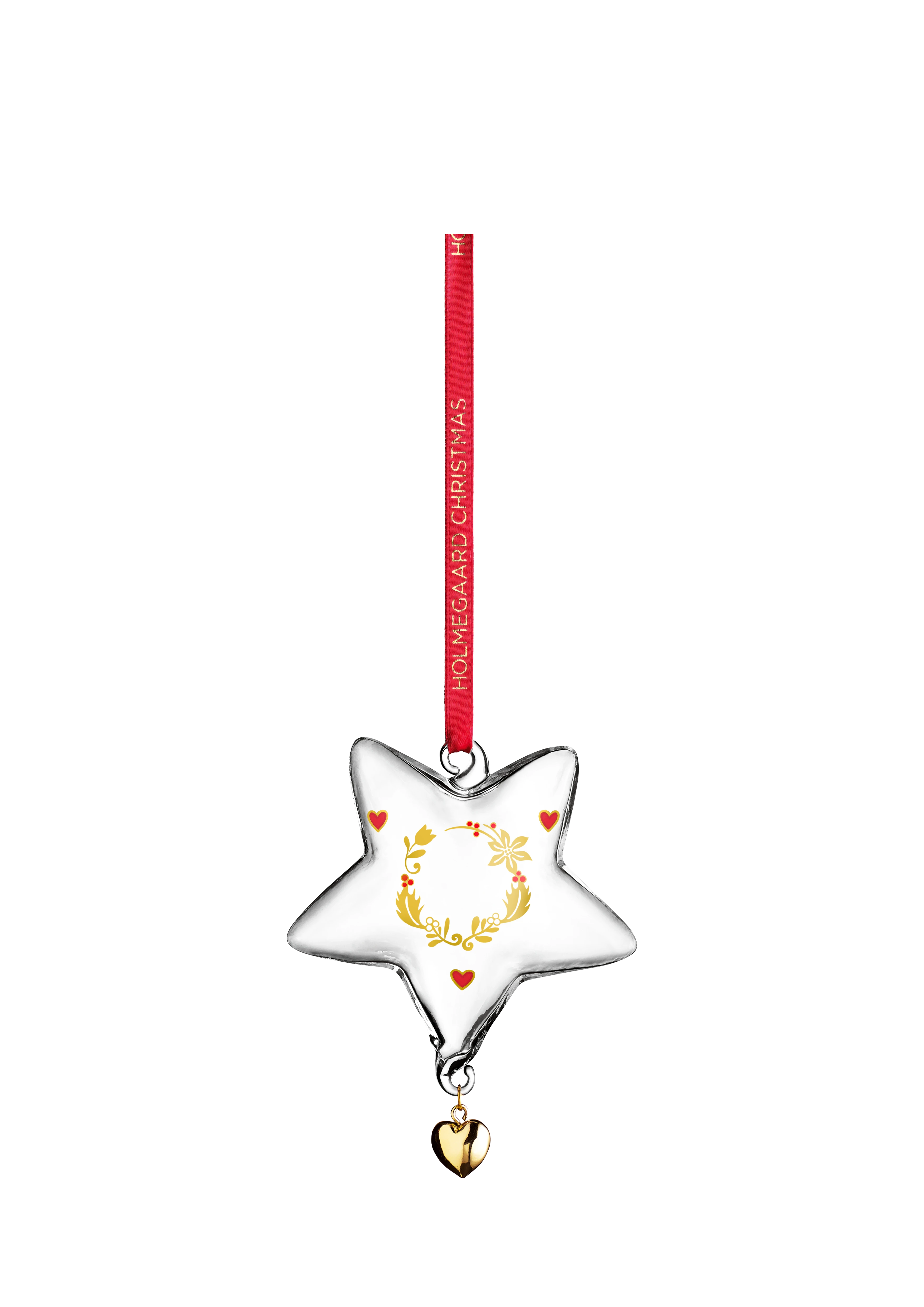Annual Christmas Star 2023 small from Holmegaard in Clear color, made of Glass