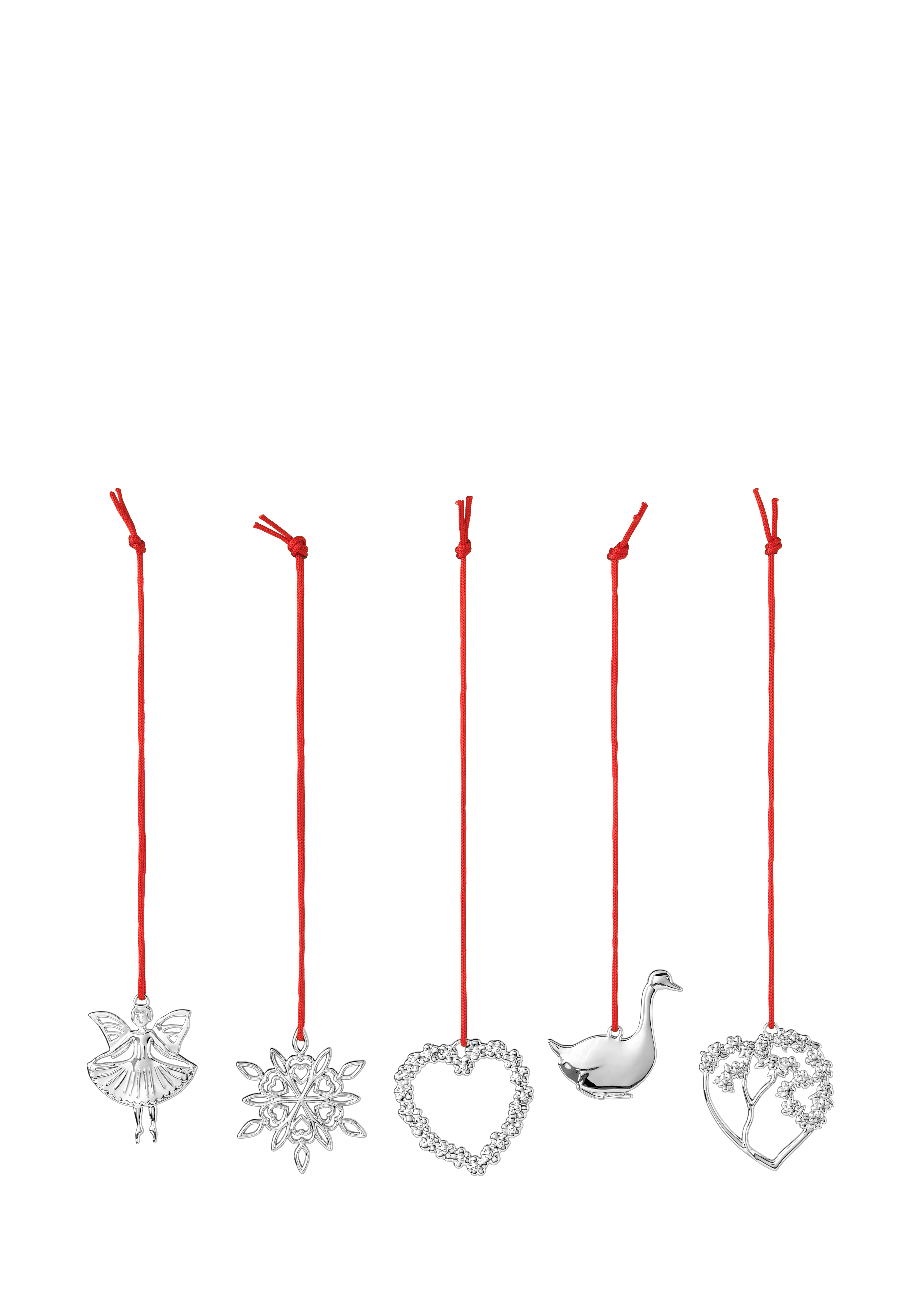 Karen Blixen Sampak 2022 H4.5 5 stk. fra Rosendahl i farven Forsølvet, lavet af Metal