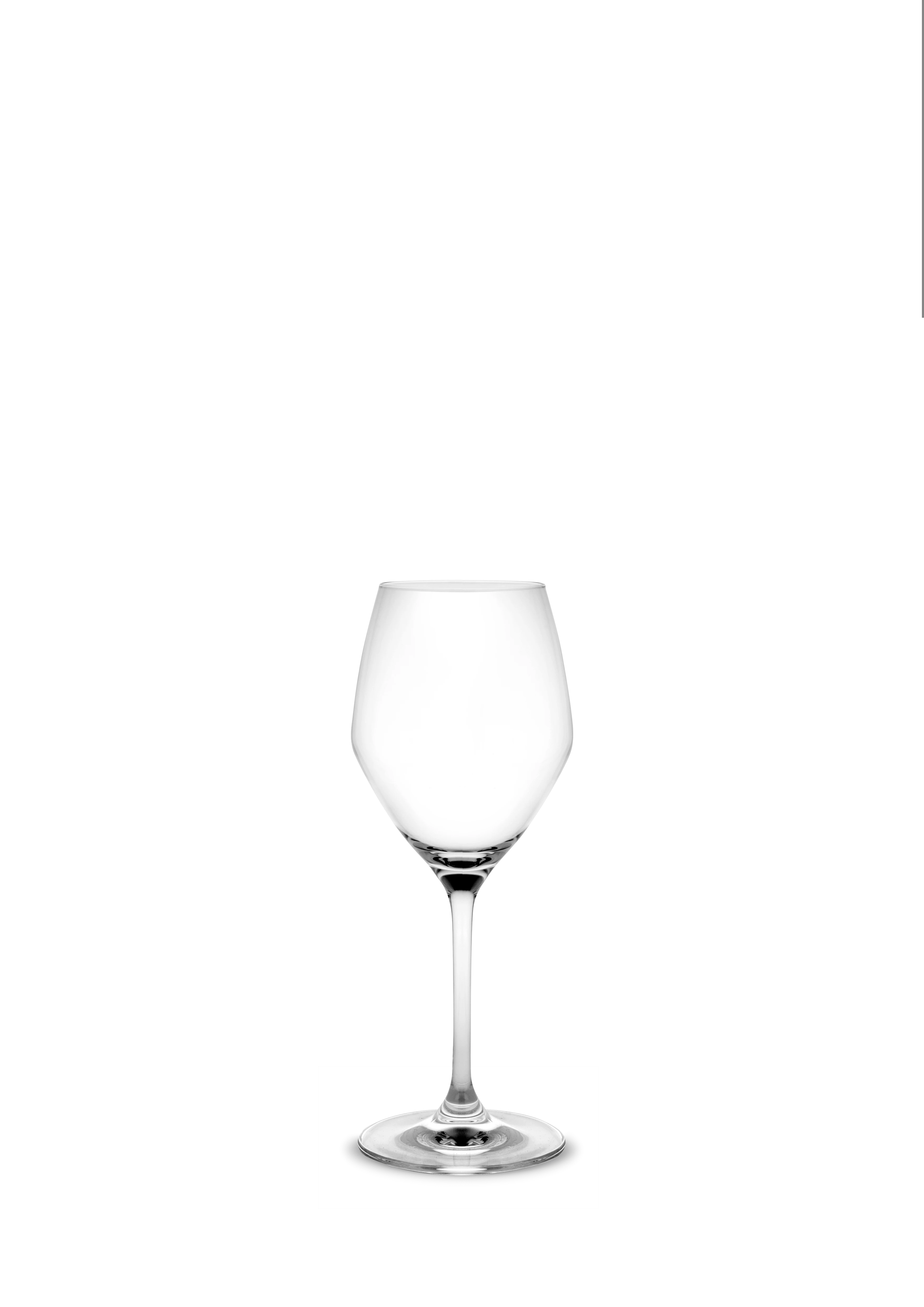 White Wine Glass 32 cl 2 pcs. from Holmegaard in Clear color, made of Glass