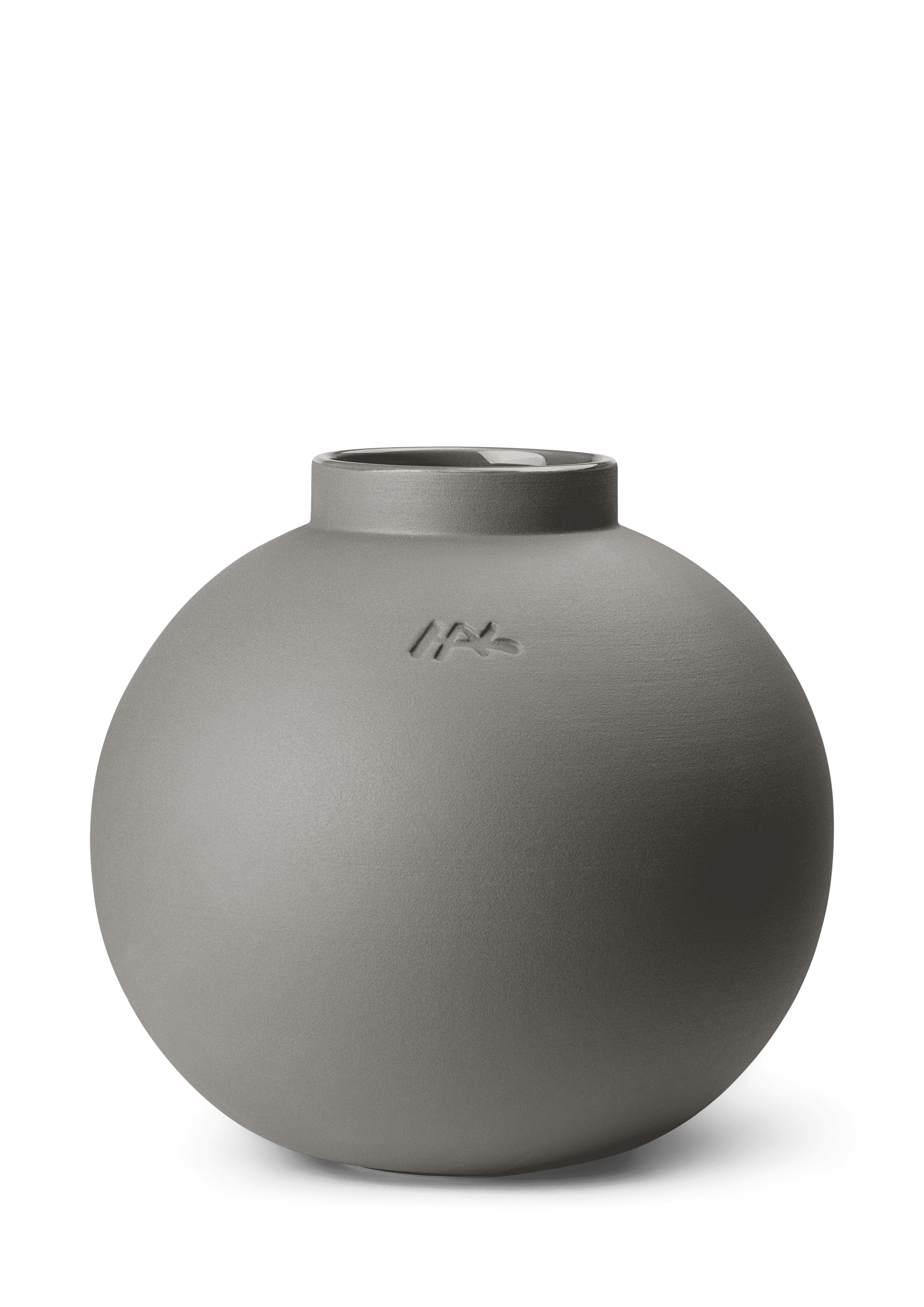 Gnide Dovenskab Strengt Globo Vase H20 cm grå
