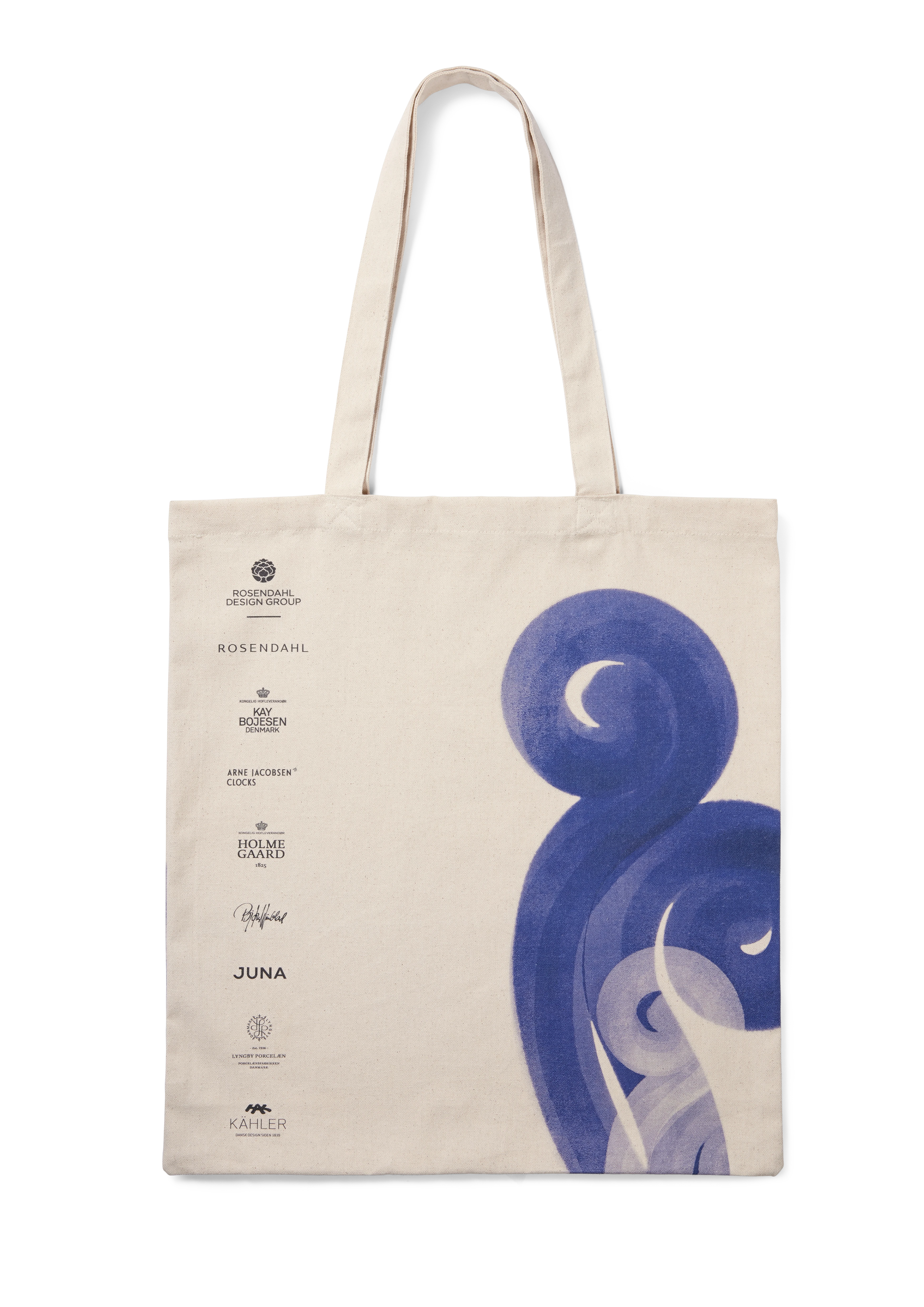 Tote bag 50x45 cm fra Kähler i fargen , laget av Bomull