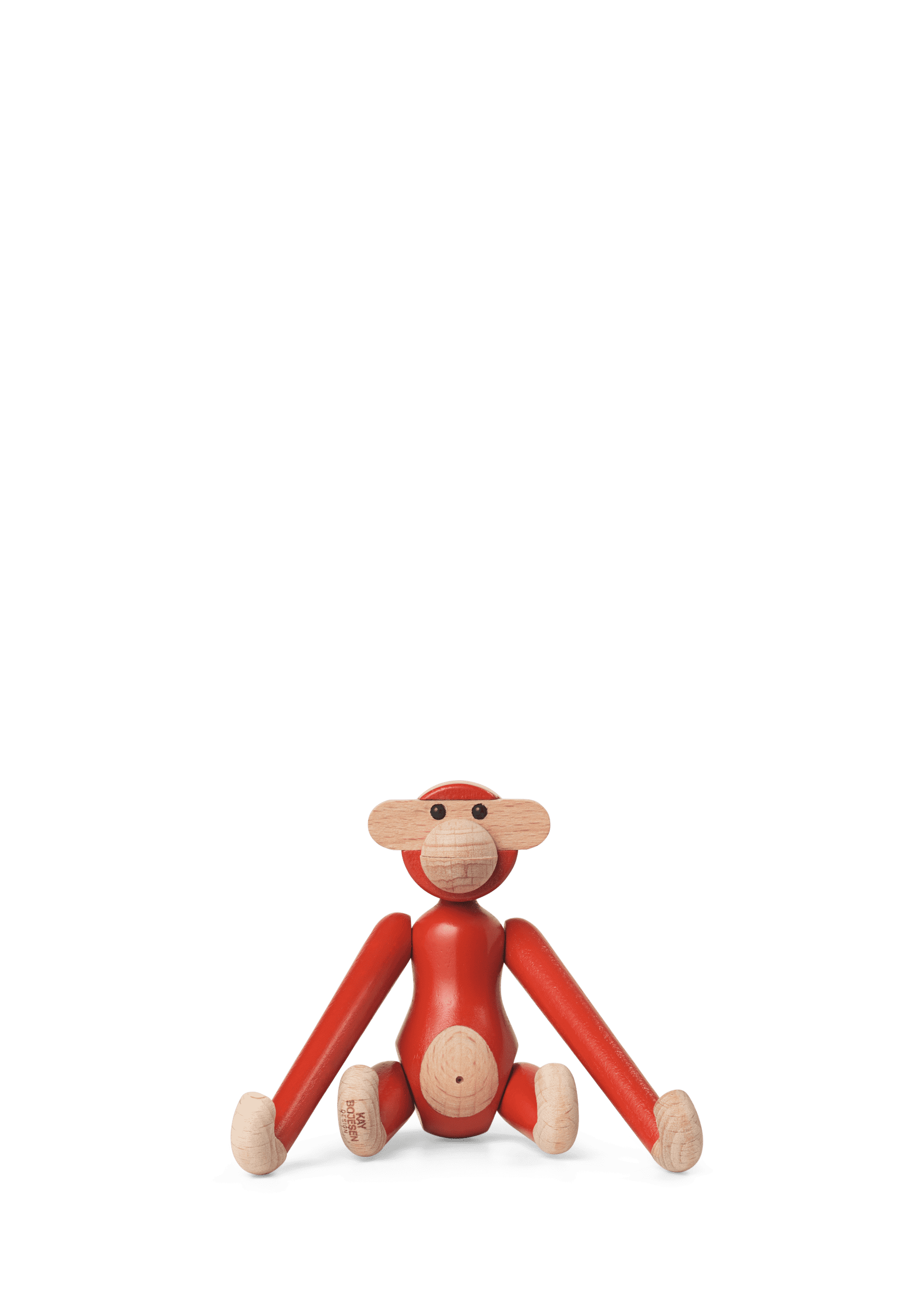 Kay Bojesen Monkey mini vintage red - Buy here