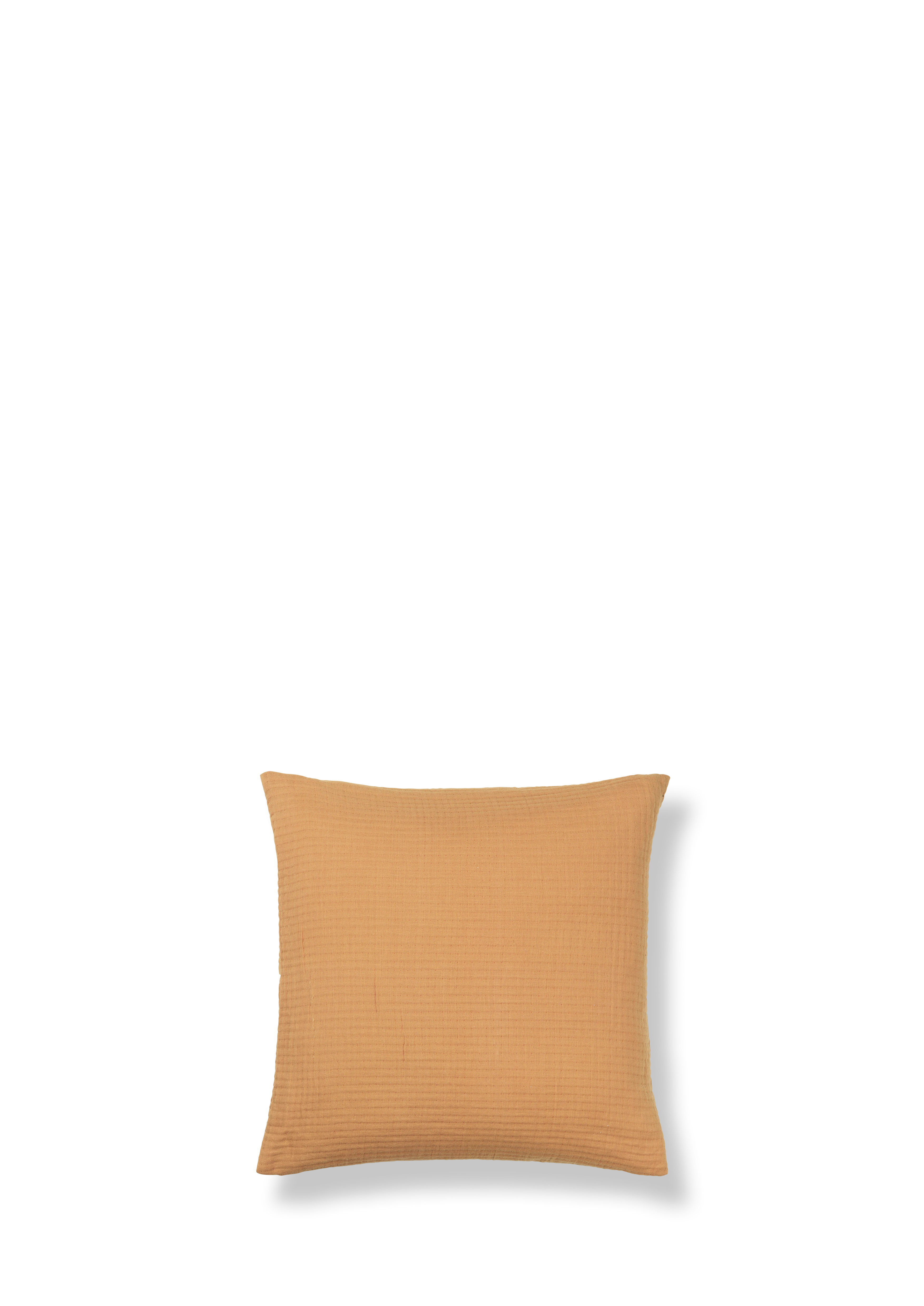 Pute 45x45 cm fra JUNA i fargen Oker, laget av Bomull
