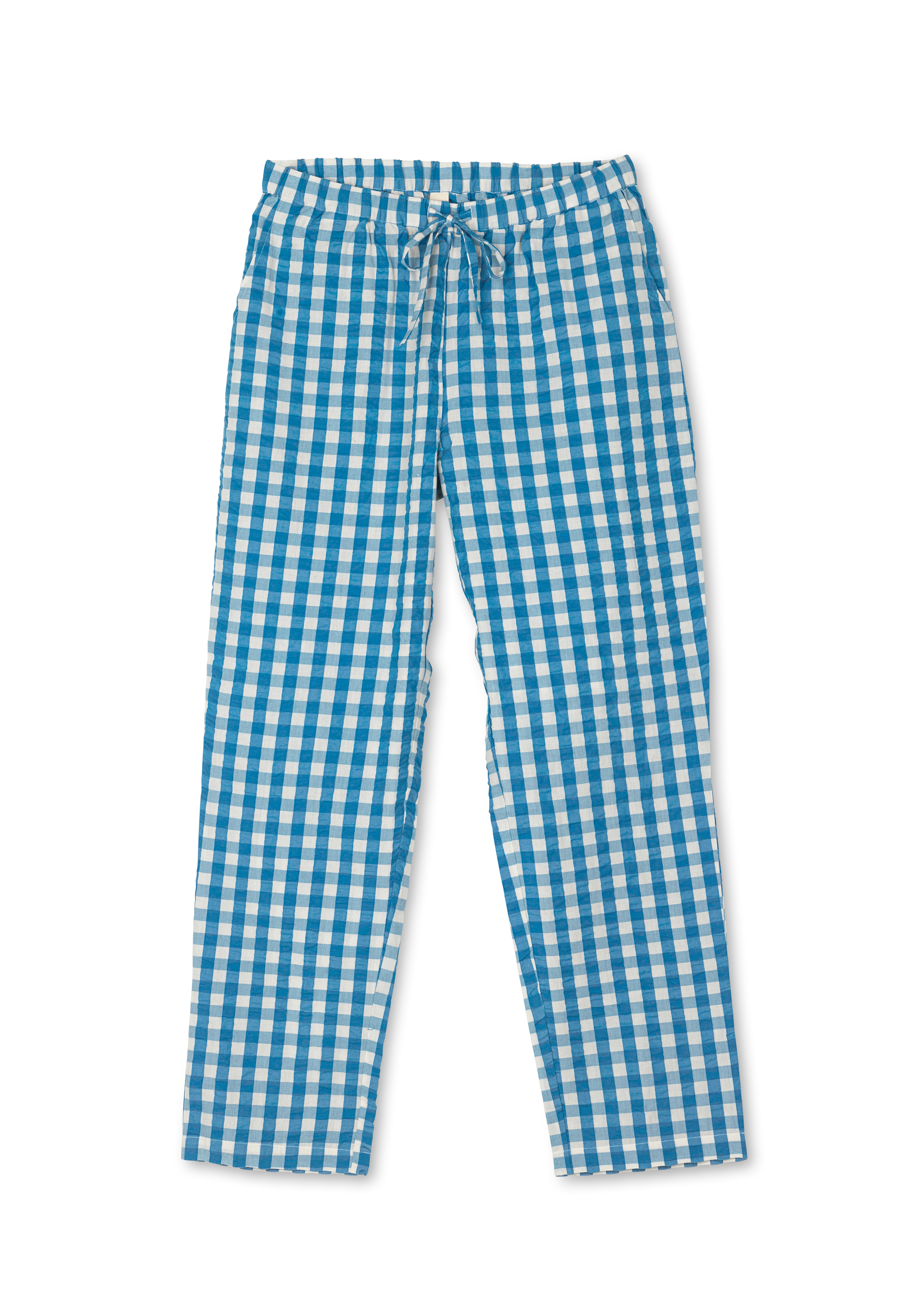 Barbara Pants M/L from JUNA in Blue/Birch color, made of Cotton