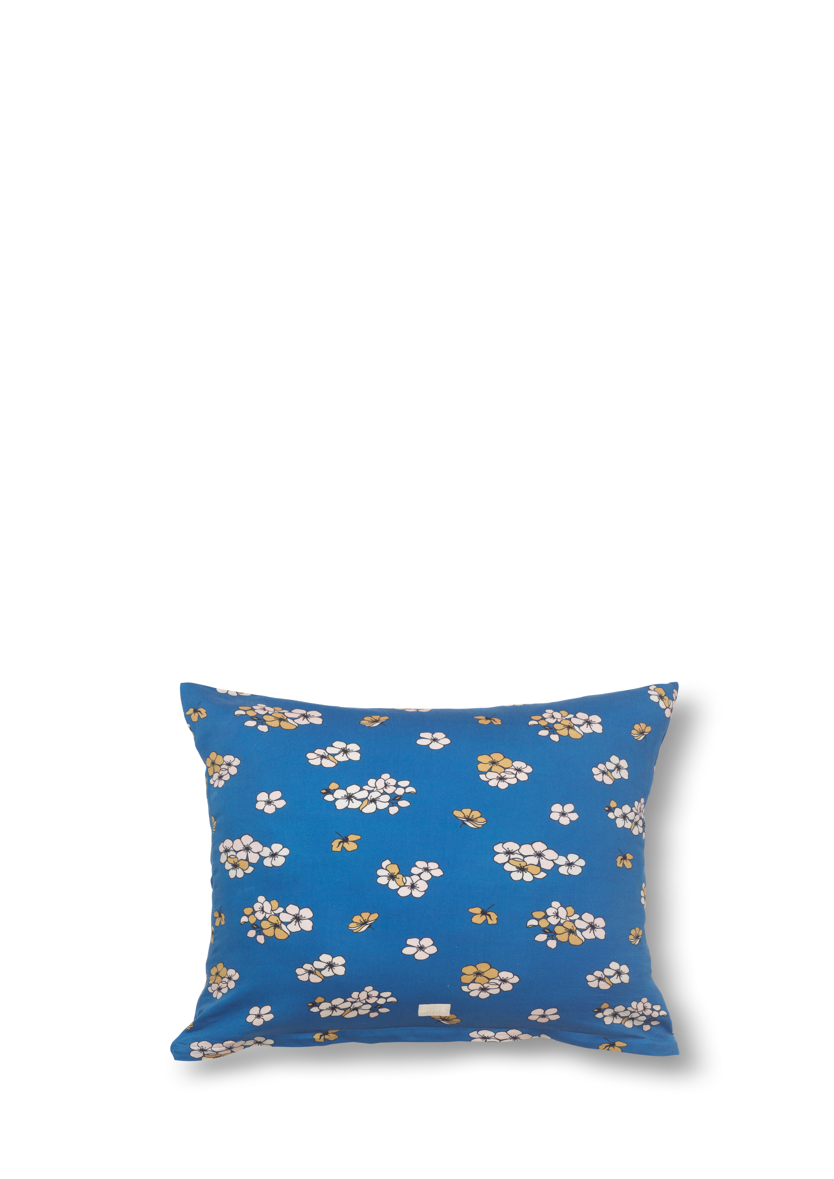 Örngott 70x50 cm från JUNA i färgen Blå, tillverkad av Bomullsatin