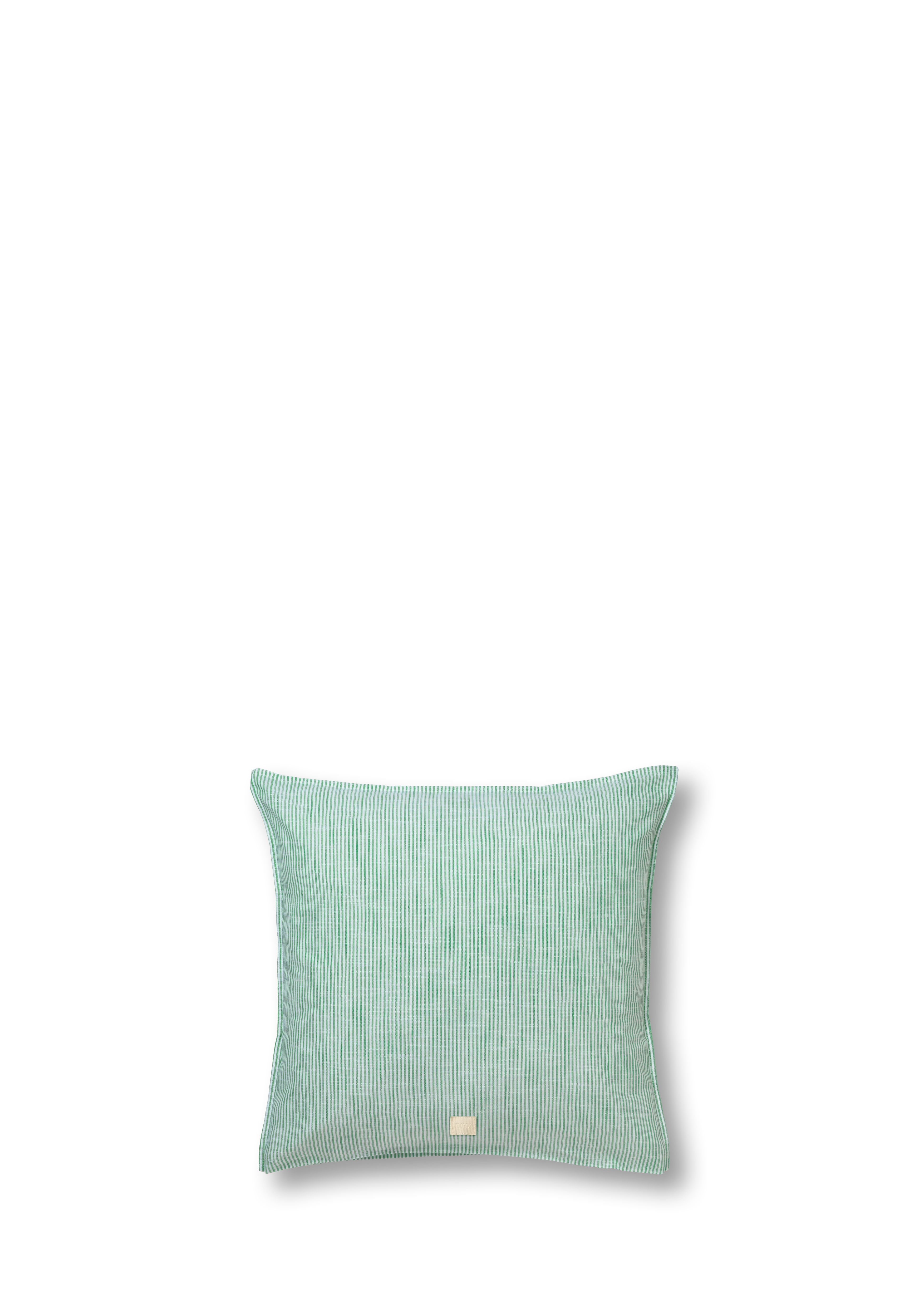 Putetrekk 63x60 cm fra JUNA i fargen Grønn/Hvit, laget av Bomull