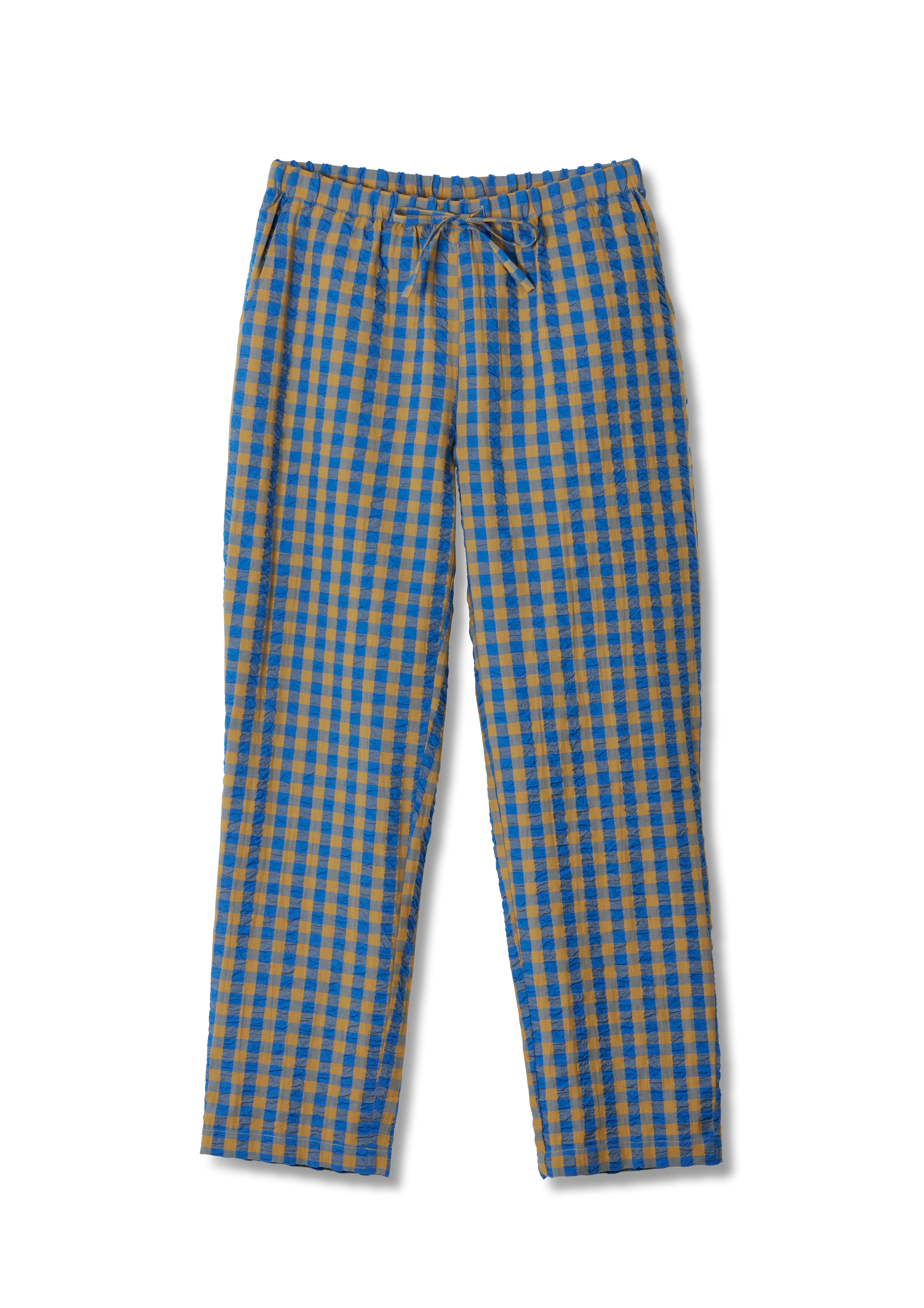 JUNA Bæk&Bølge Barbara pants M/L blue/ochre