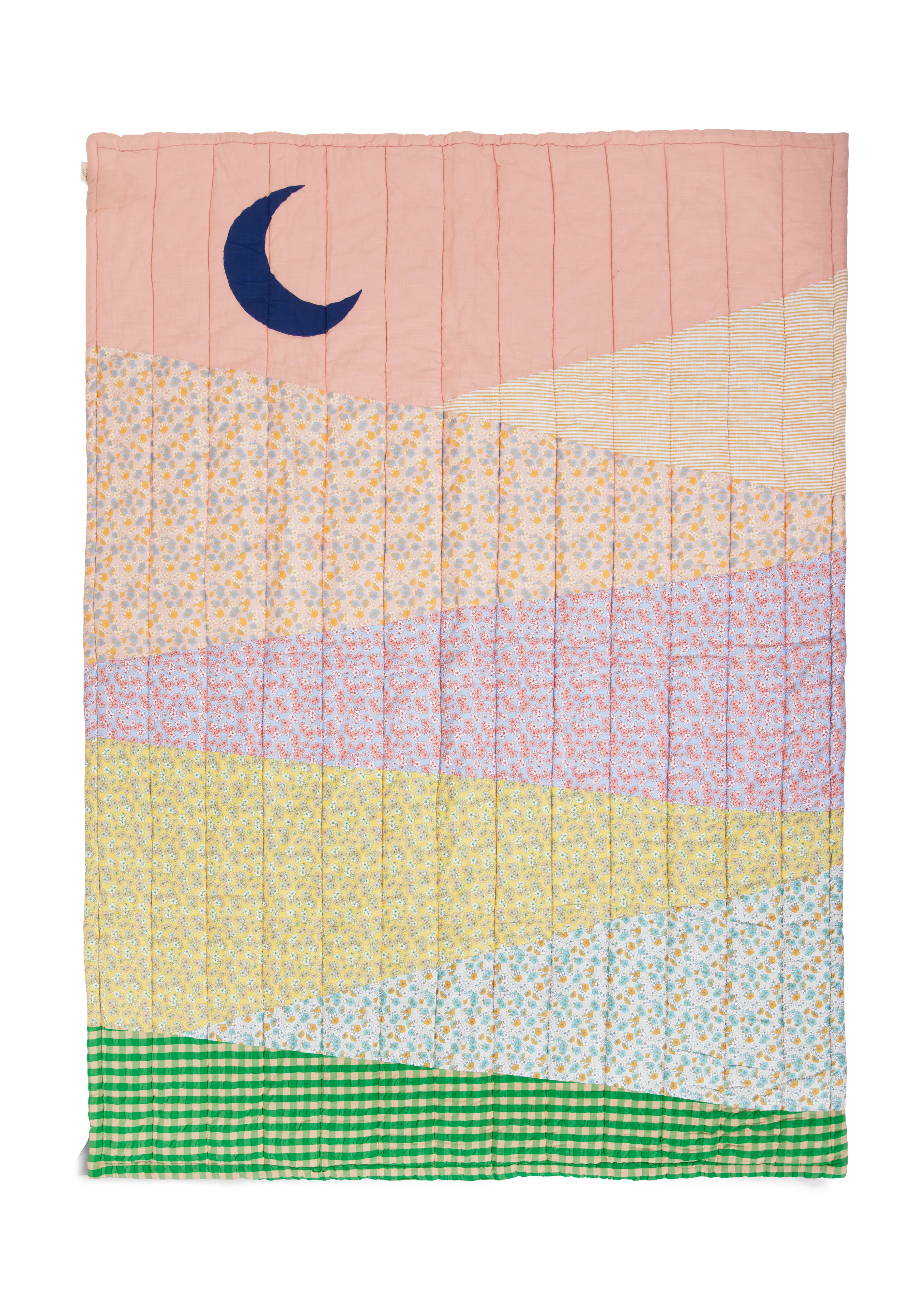 Vista Quilt 130x180 cm från JUNA i färgen Multi, tillverkad av Bomullsblandning