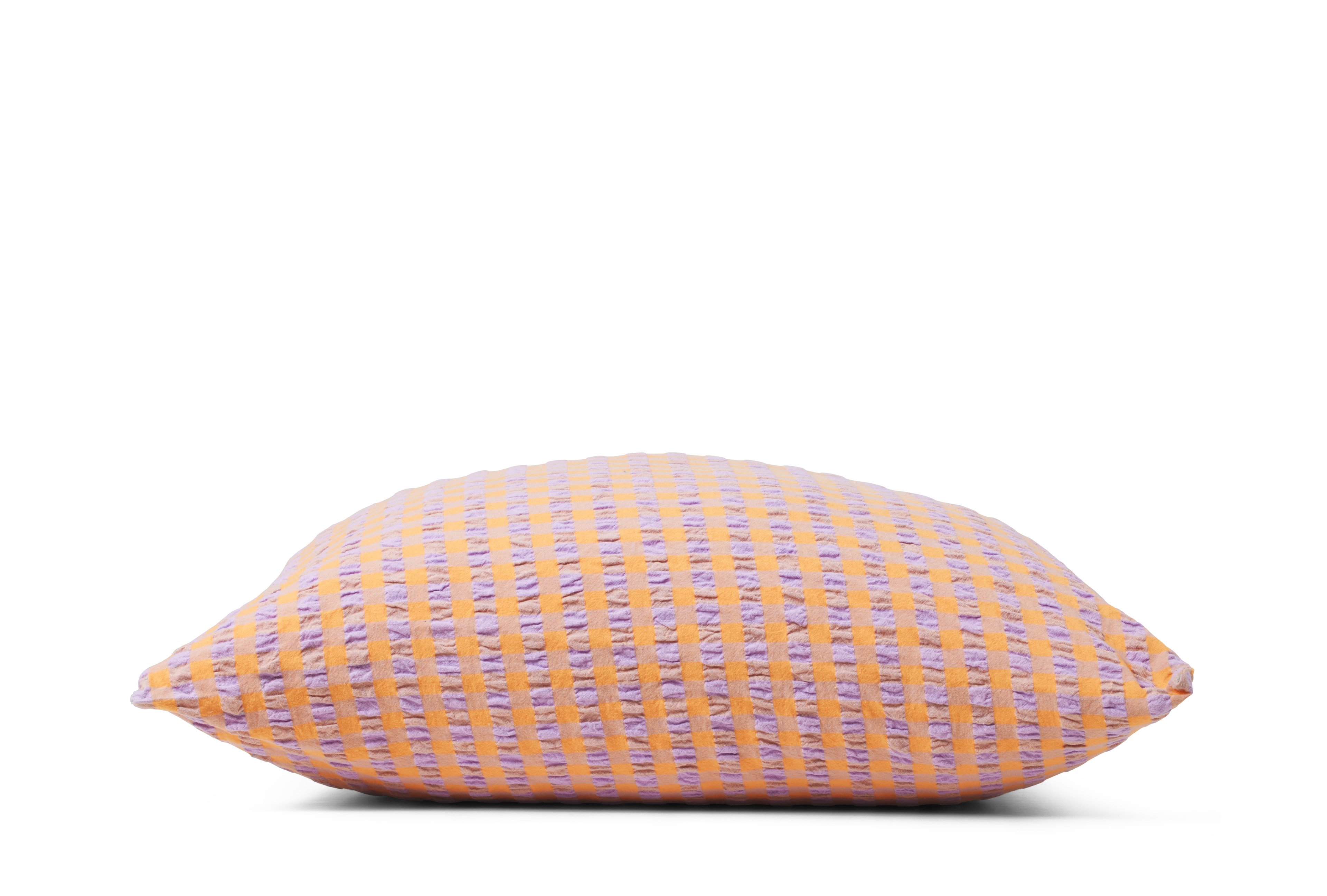 Pillowcase 63x60 cm from JUNA in Lavender/Peach color, made of Cotton