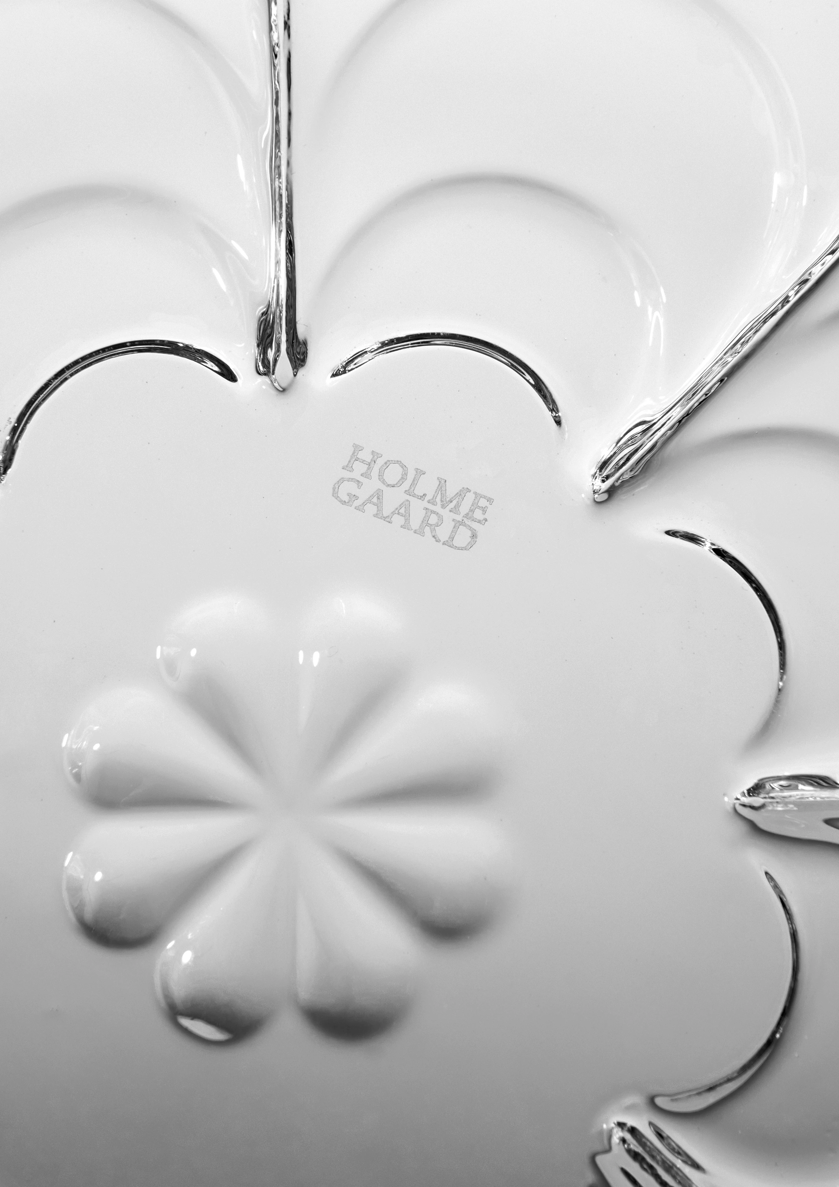 Tealight holder Ø7 cm from Holmegaard in Clear color, made of Glass