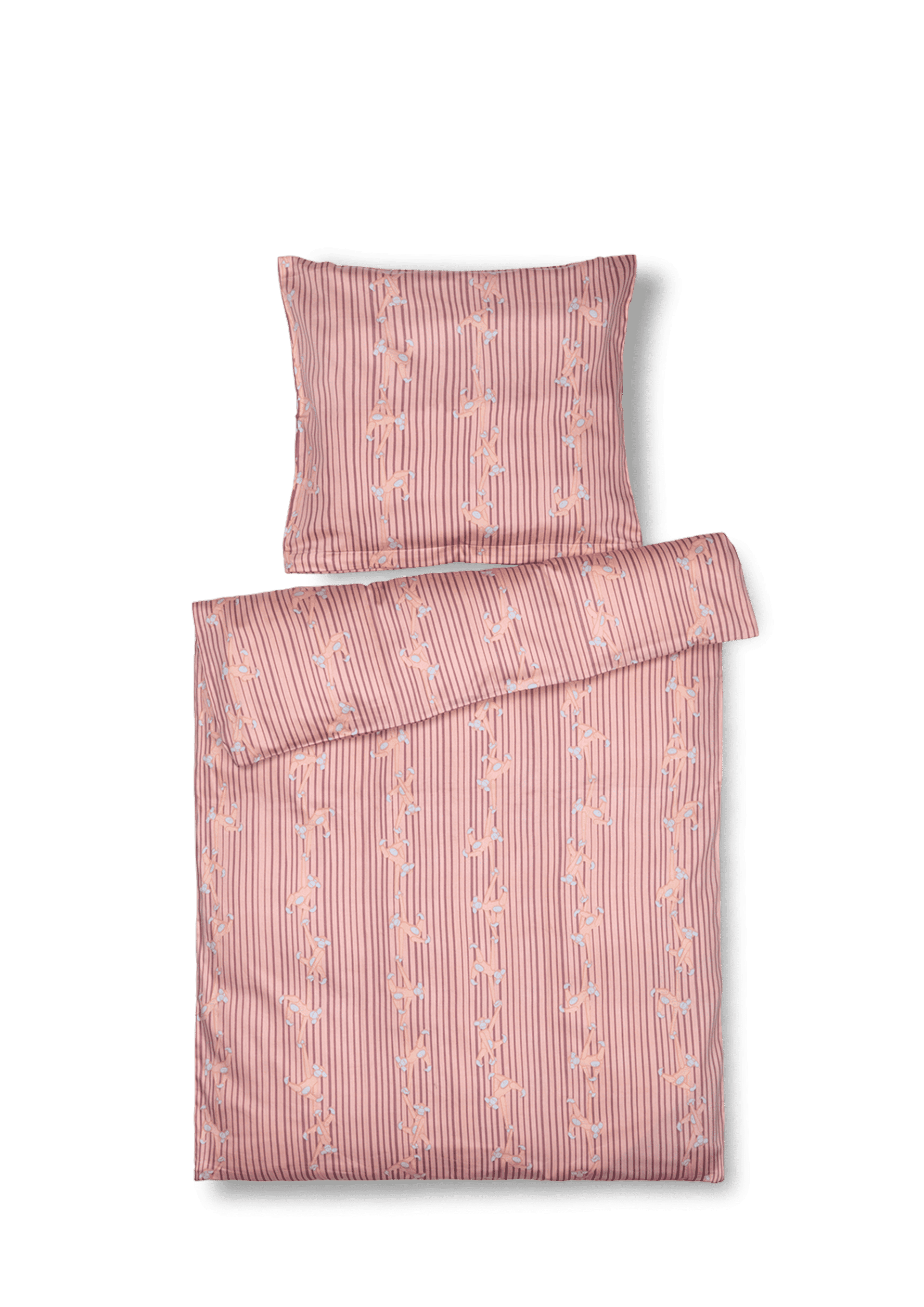 Kay Bojesen Sengetøj Abe junior 100x140cm DK rosa