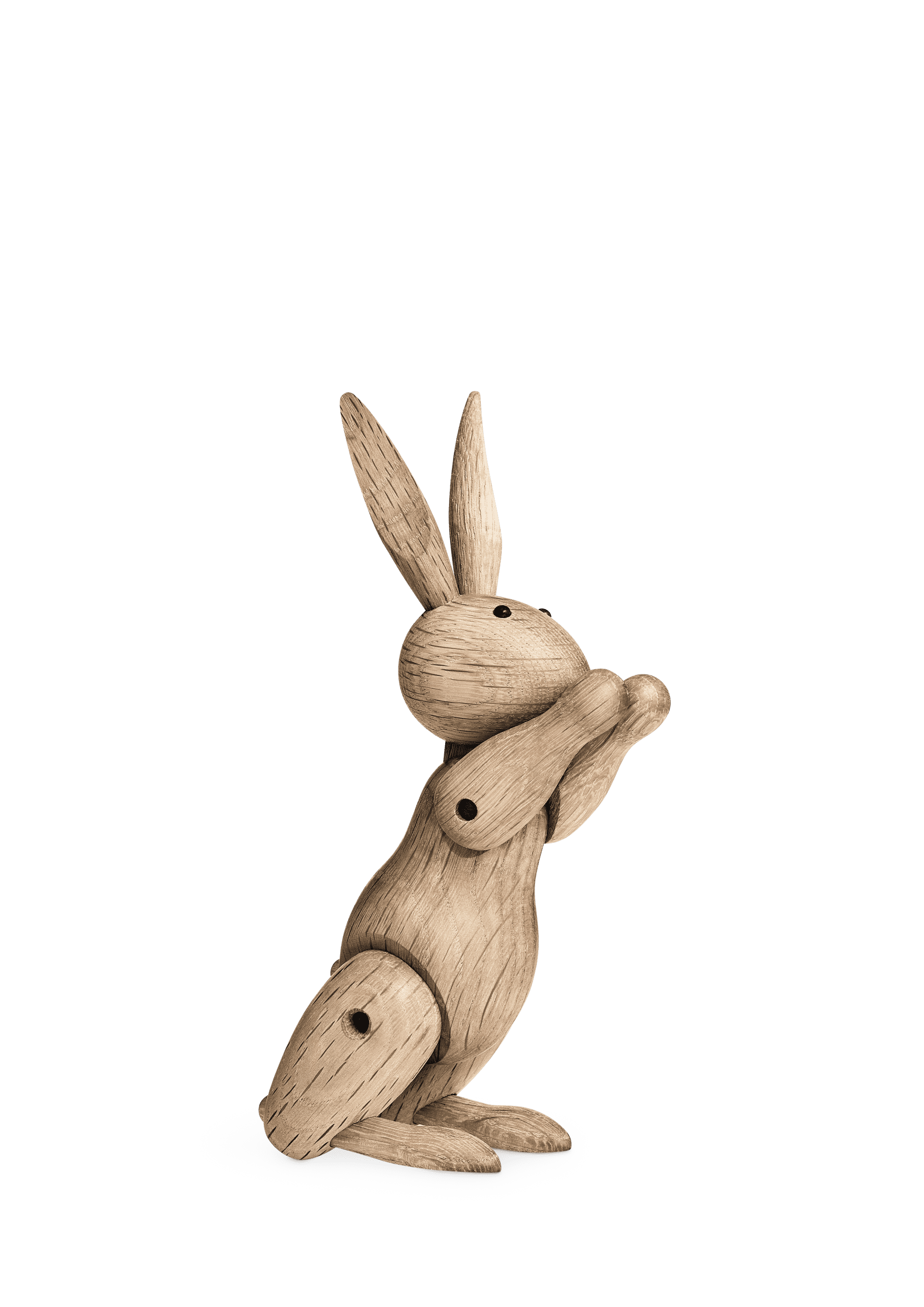 Kay Bojesen Rabbit H16 cm in Oak from serie Other animals