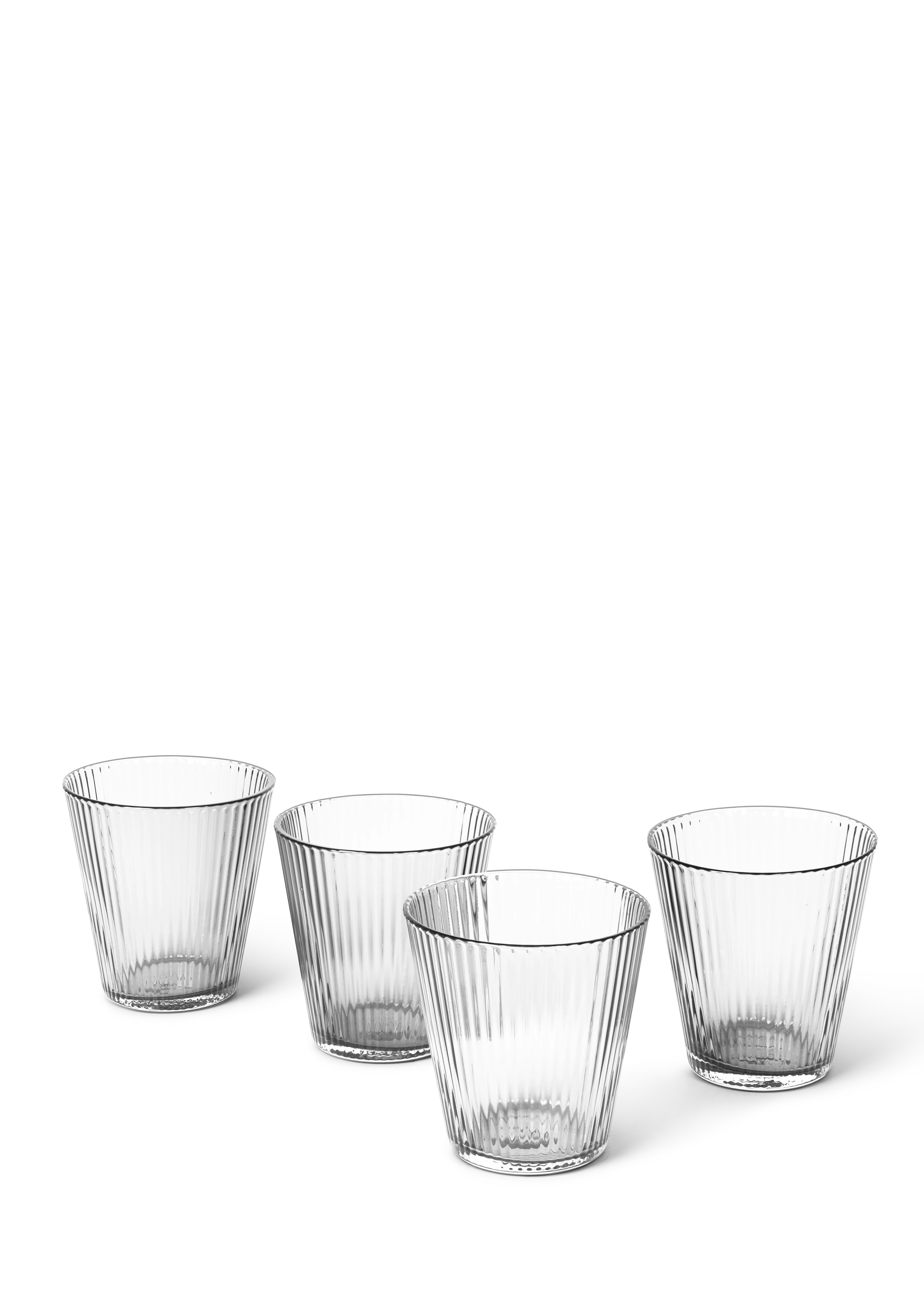 Vattenglas 26 cl 4 st. från Rosendahl i färgen Klar, tillverkad av Glas