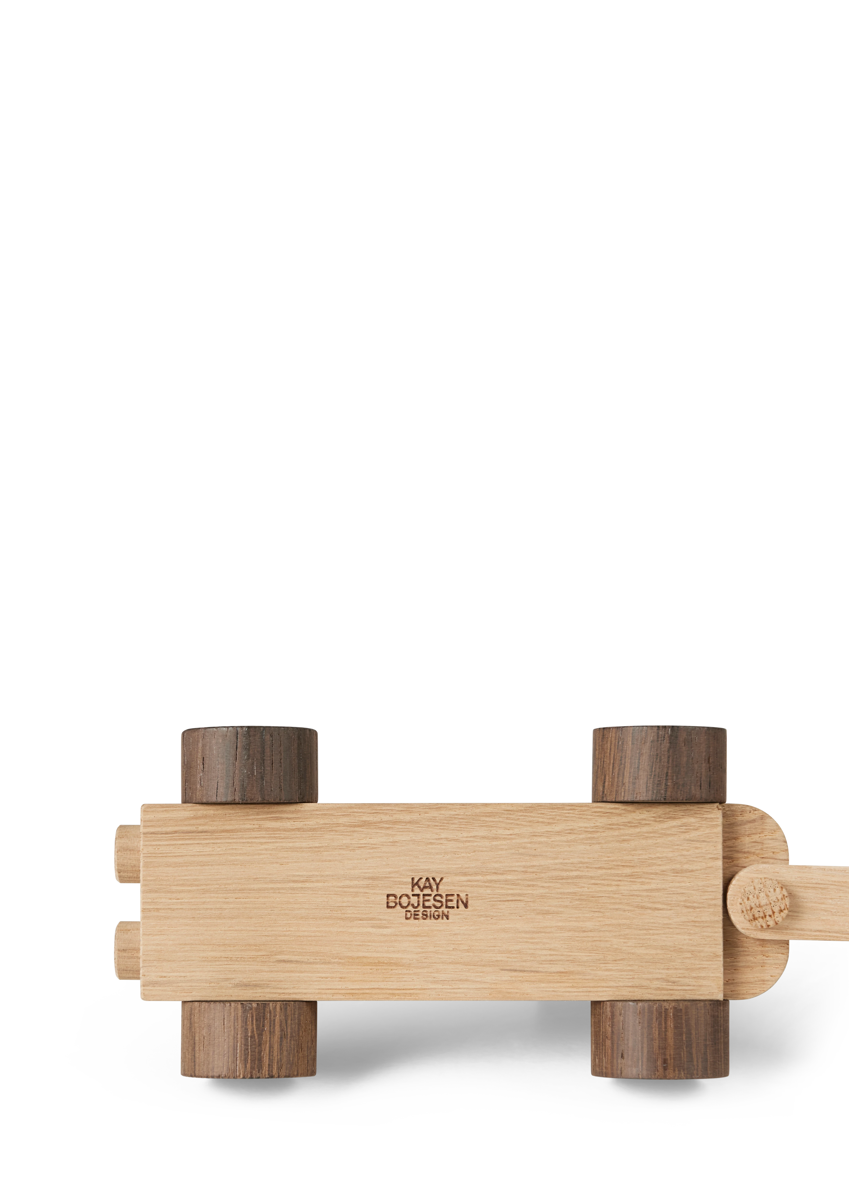 Birthday Train Swedish from Kay Bojesen in Oak/Smoked oak color, made of Wood