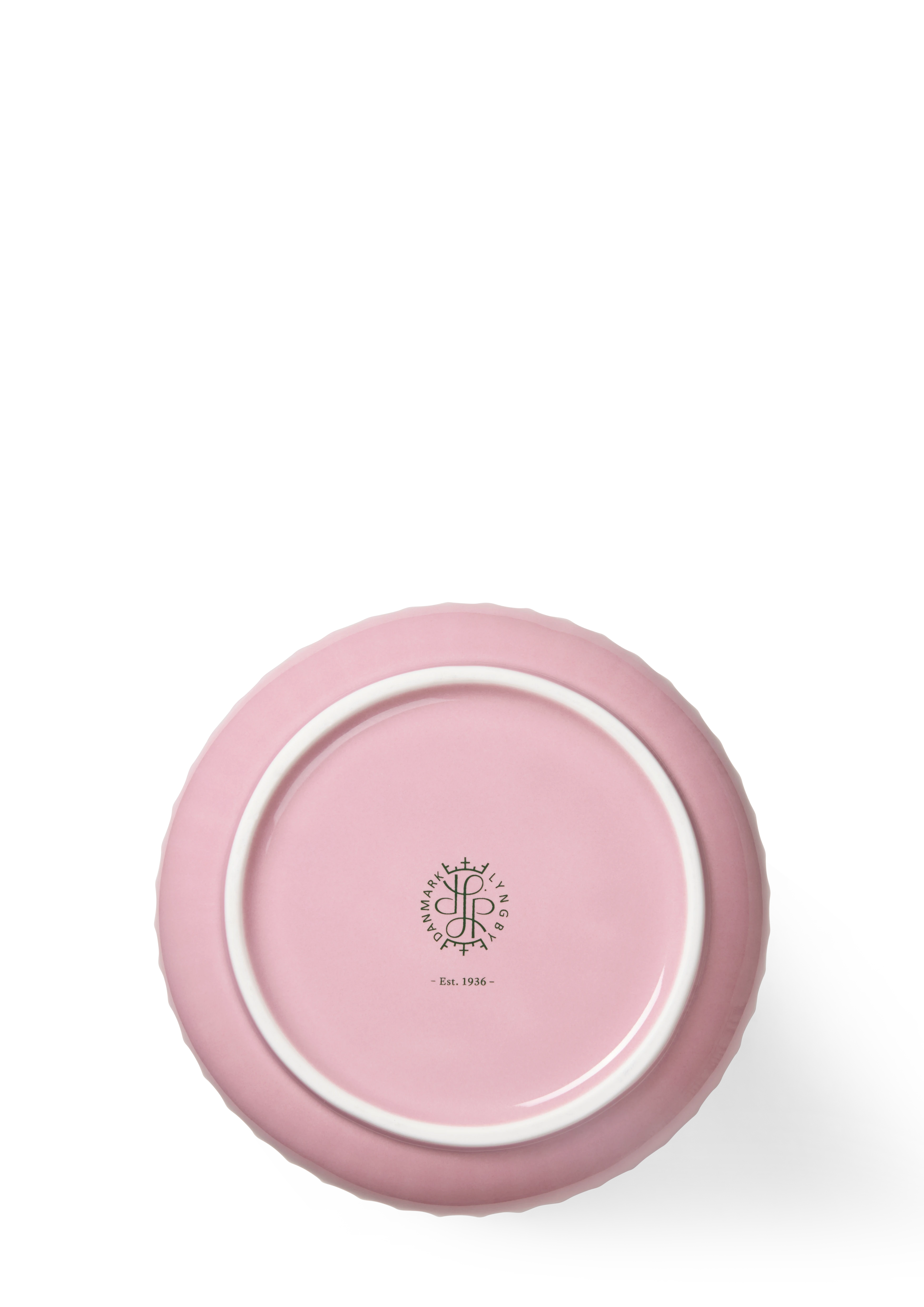 Vase H25 cm fra Lyngby Porcelæn i farven Rosa, lavet af Keramik