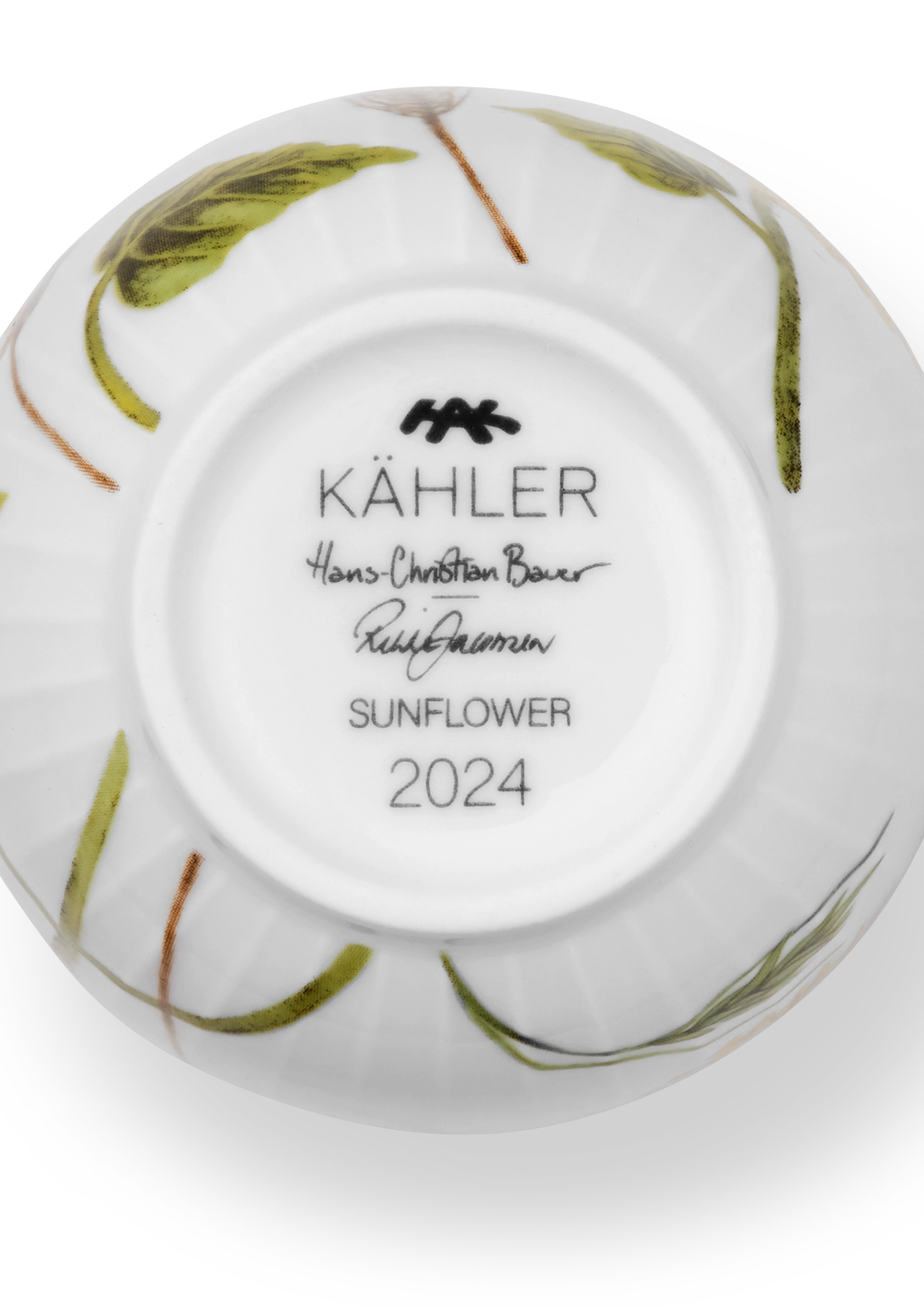 Krus 33 cl fra Kähler i fargen Sunflower, laget av Keramikk