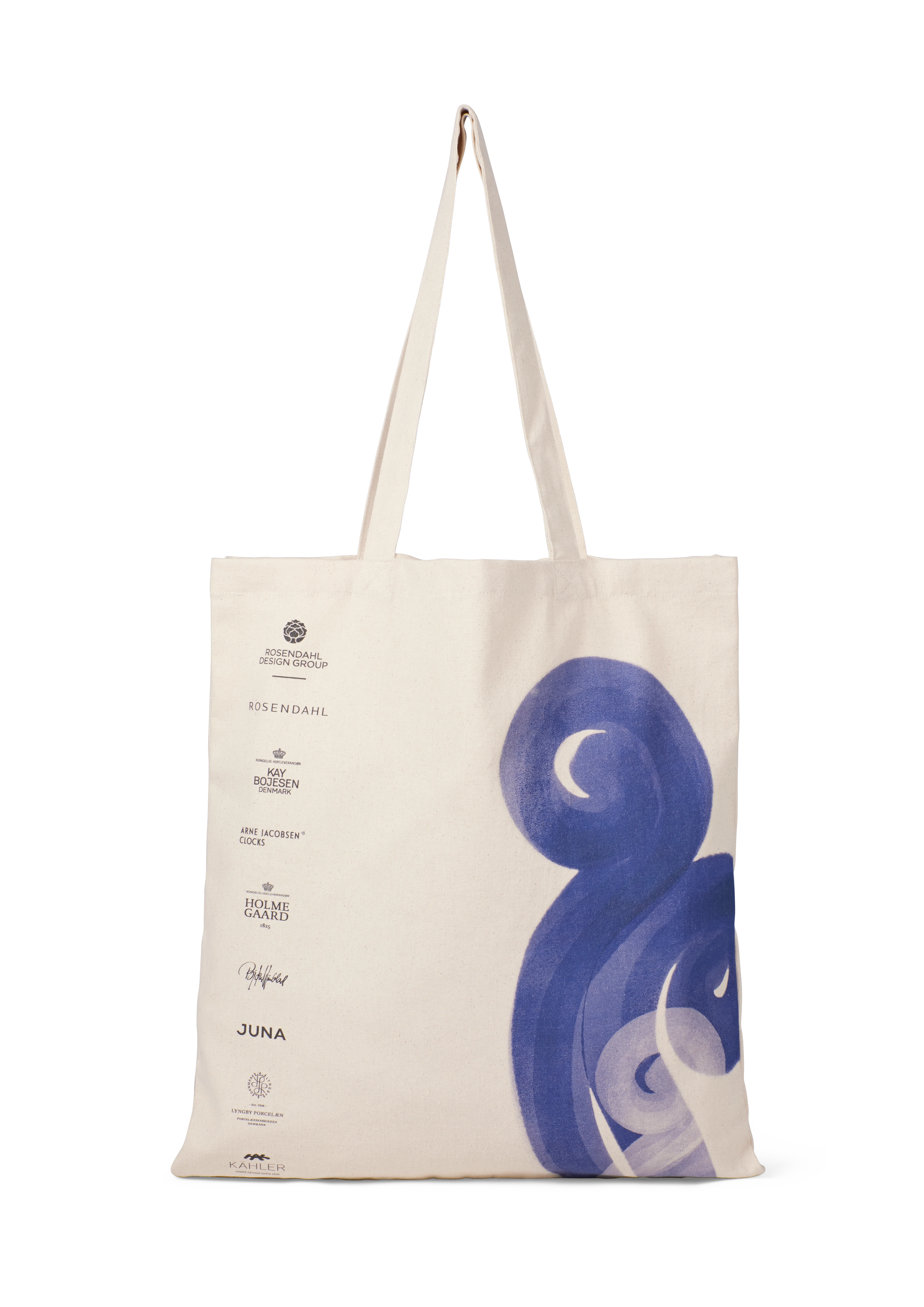 Tote bag 50x45 cm fra Kähler i fargen , laget av Bomull