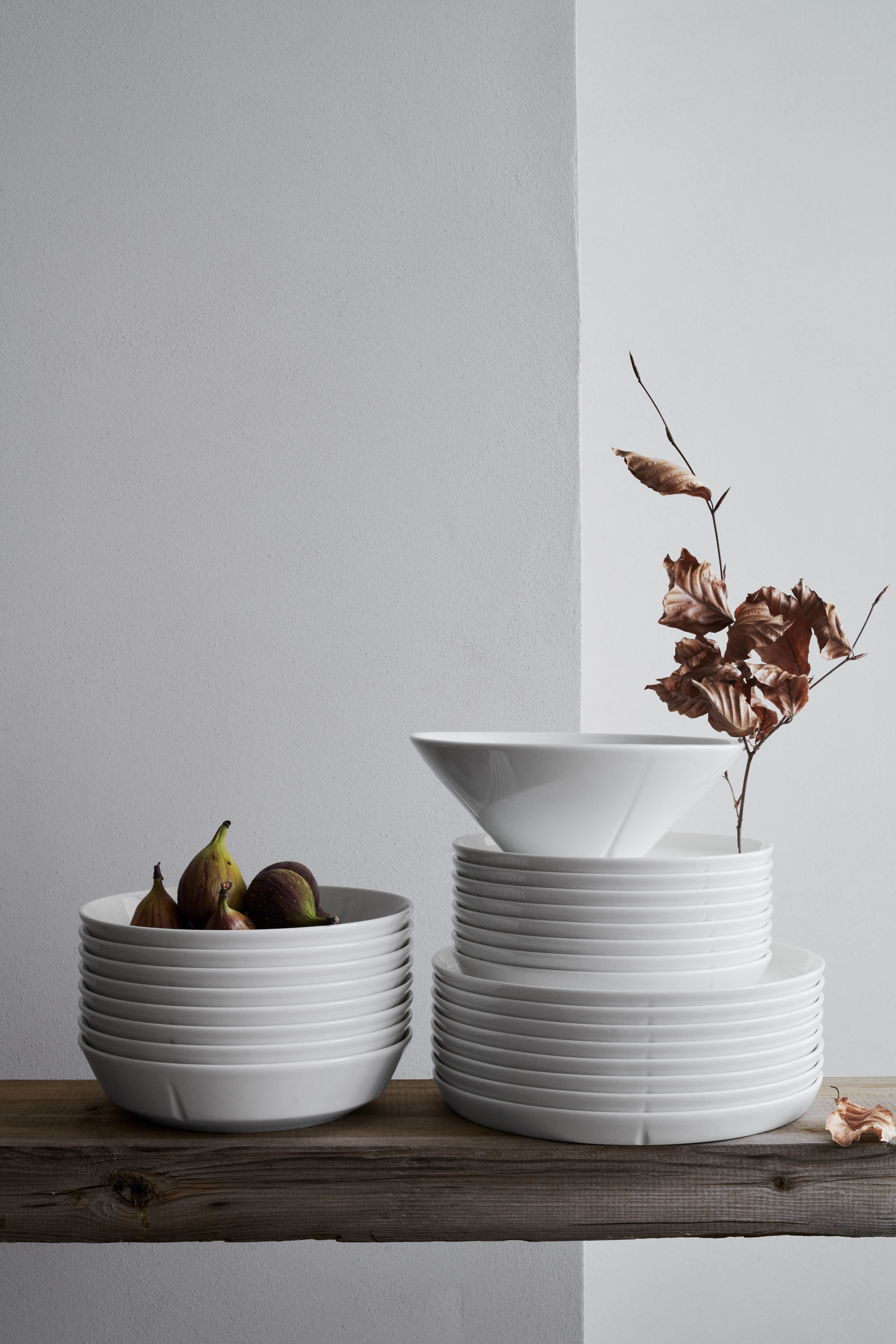Bowl Ø21 cm 4 pcs. from Rosendahl in White color, made of Ceramics