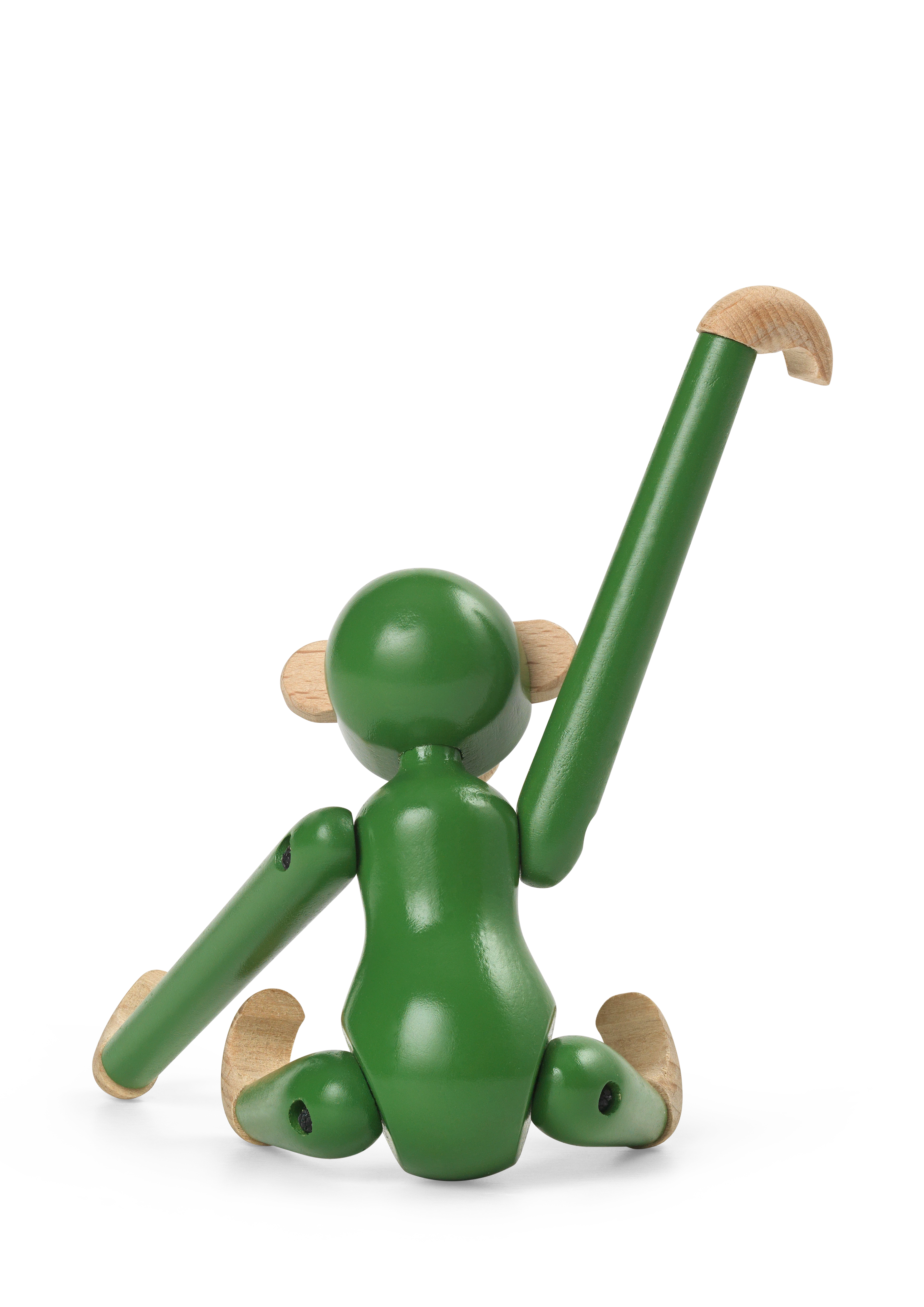 Monkey mini from Kay Bojesen in Vintage Green color, made of Wood