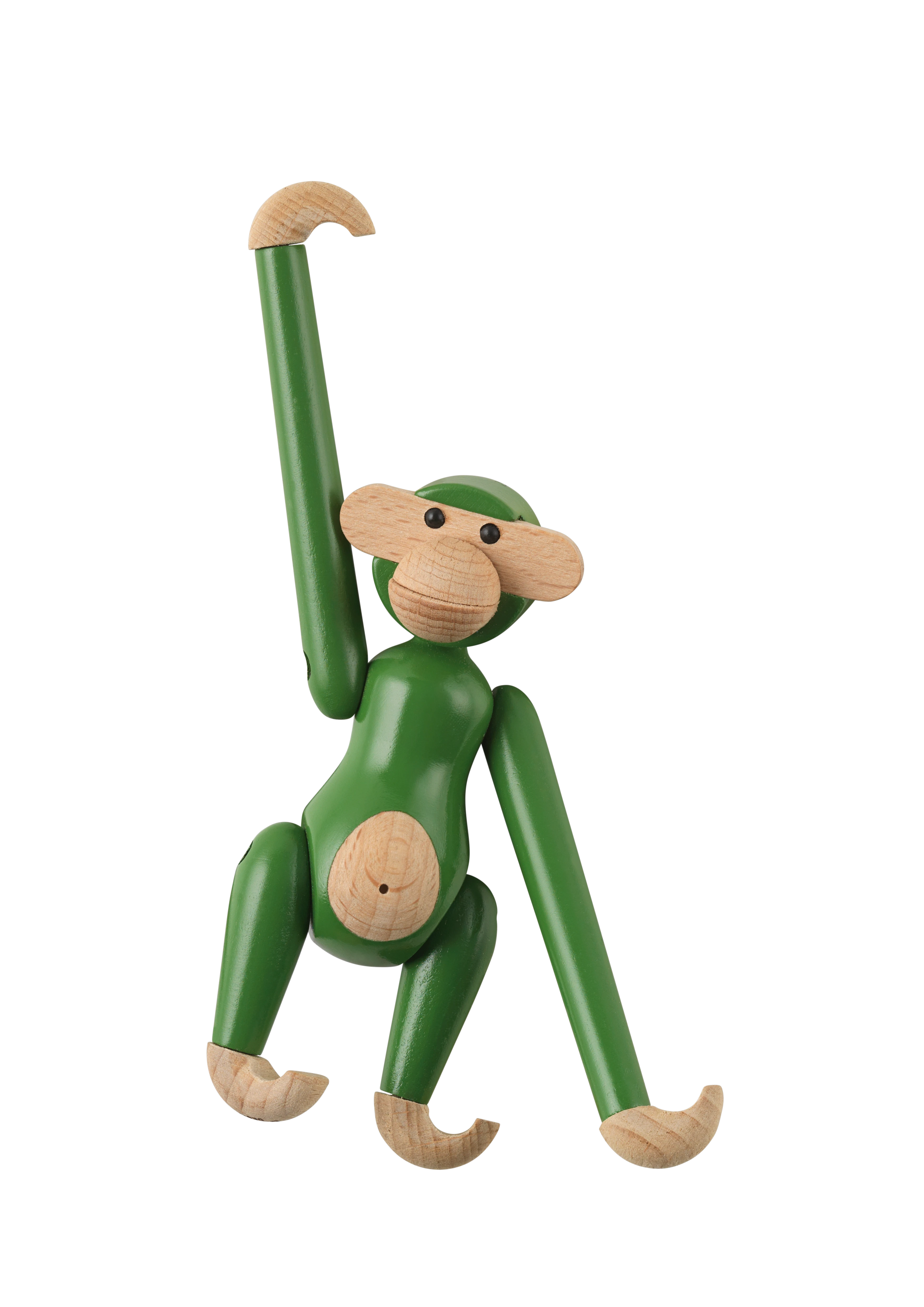 Monkey mini from Kay Bojesen in Vintage Green color, made of Wood