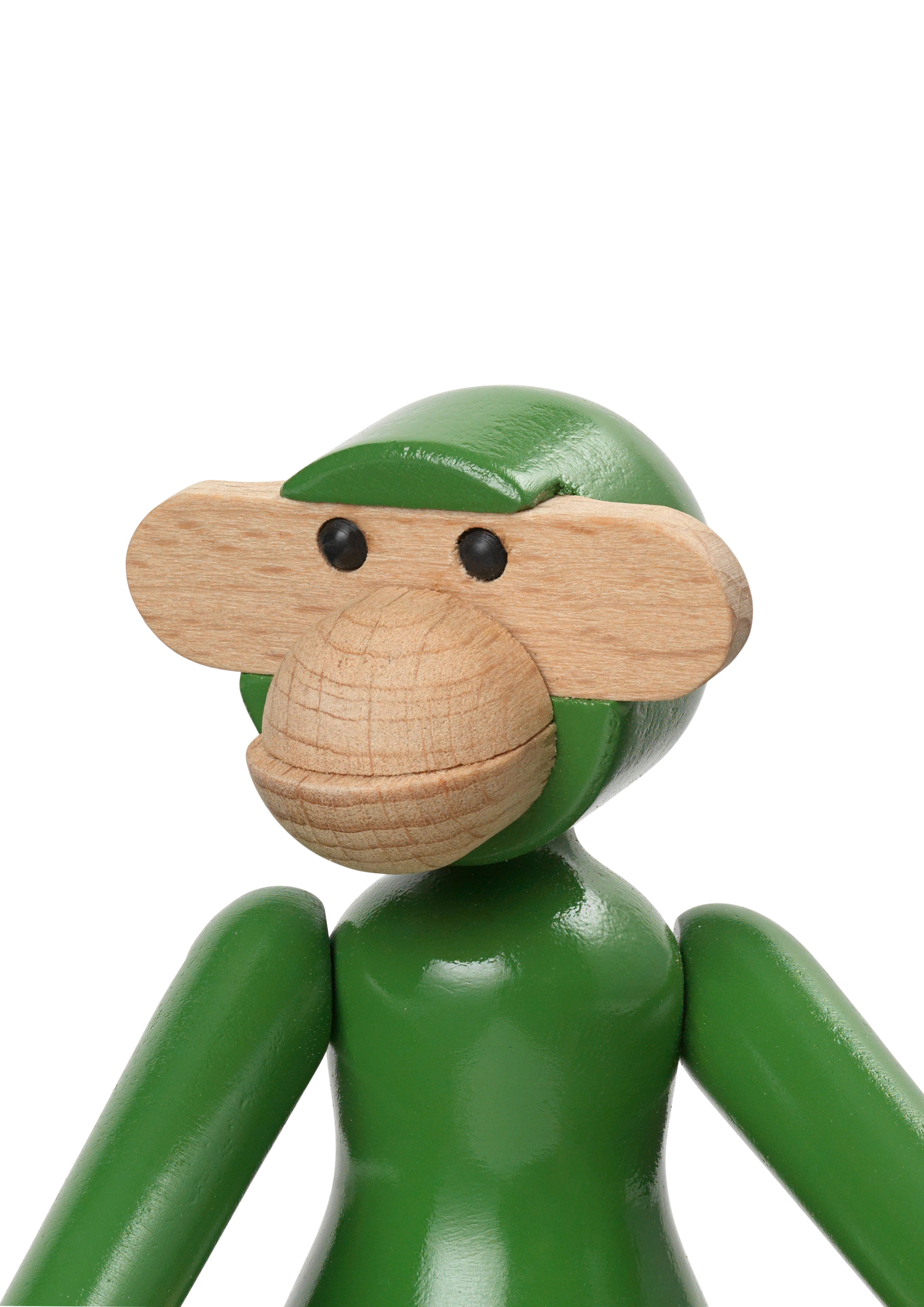 Monkey mini from Kay Bojesen in Vintage Green color, made of Wood