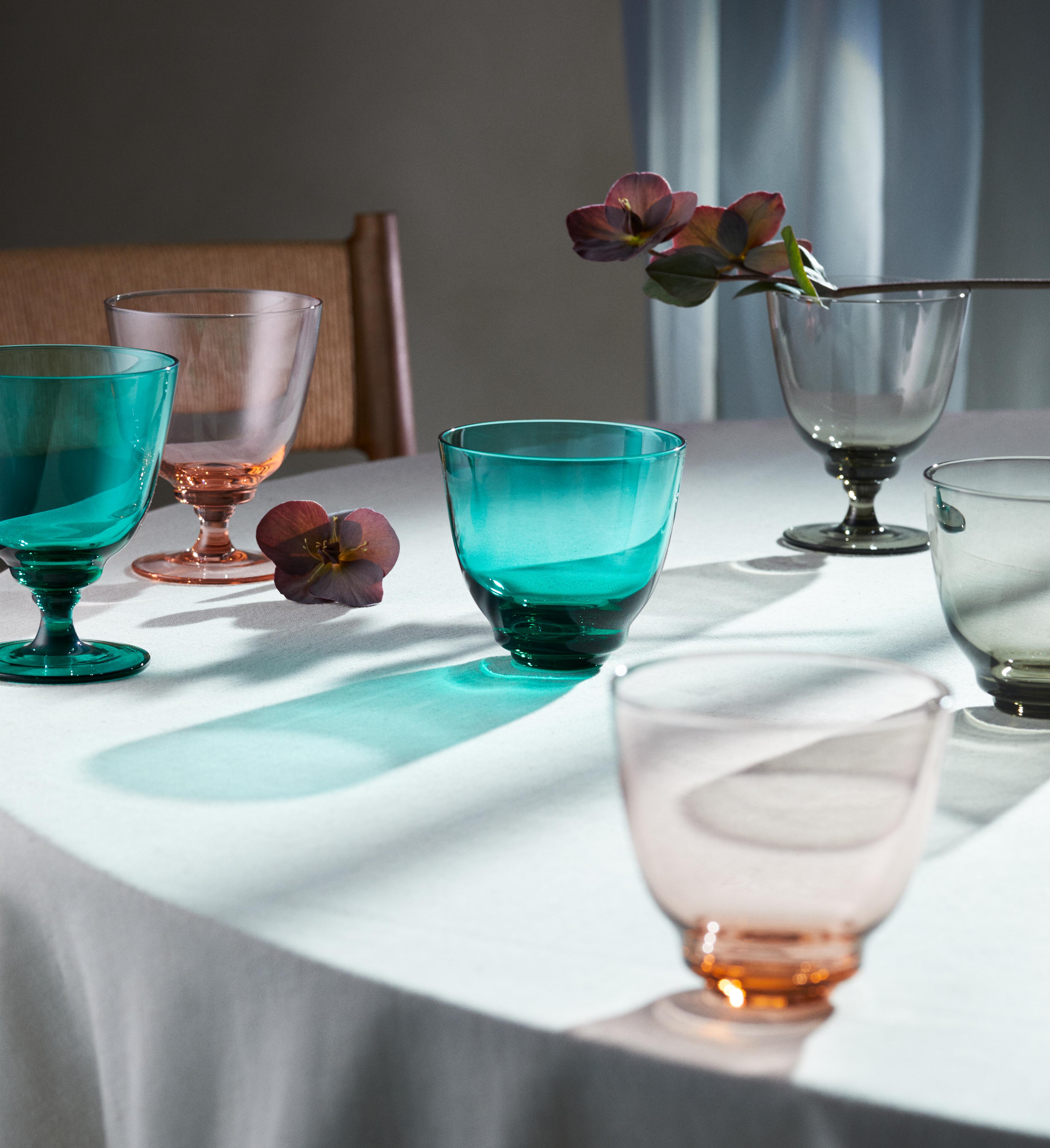 Flow glas fra Holmegaard