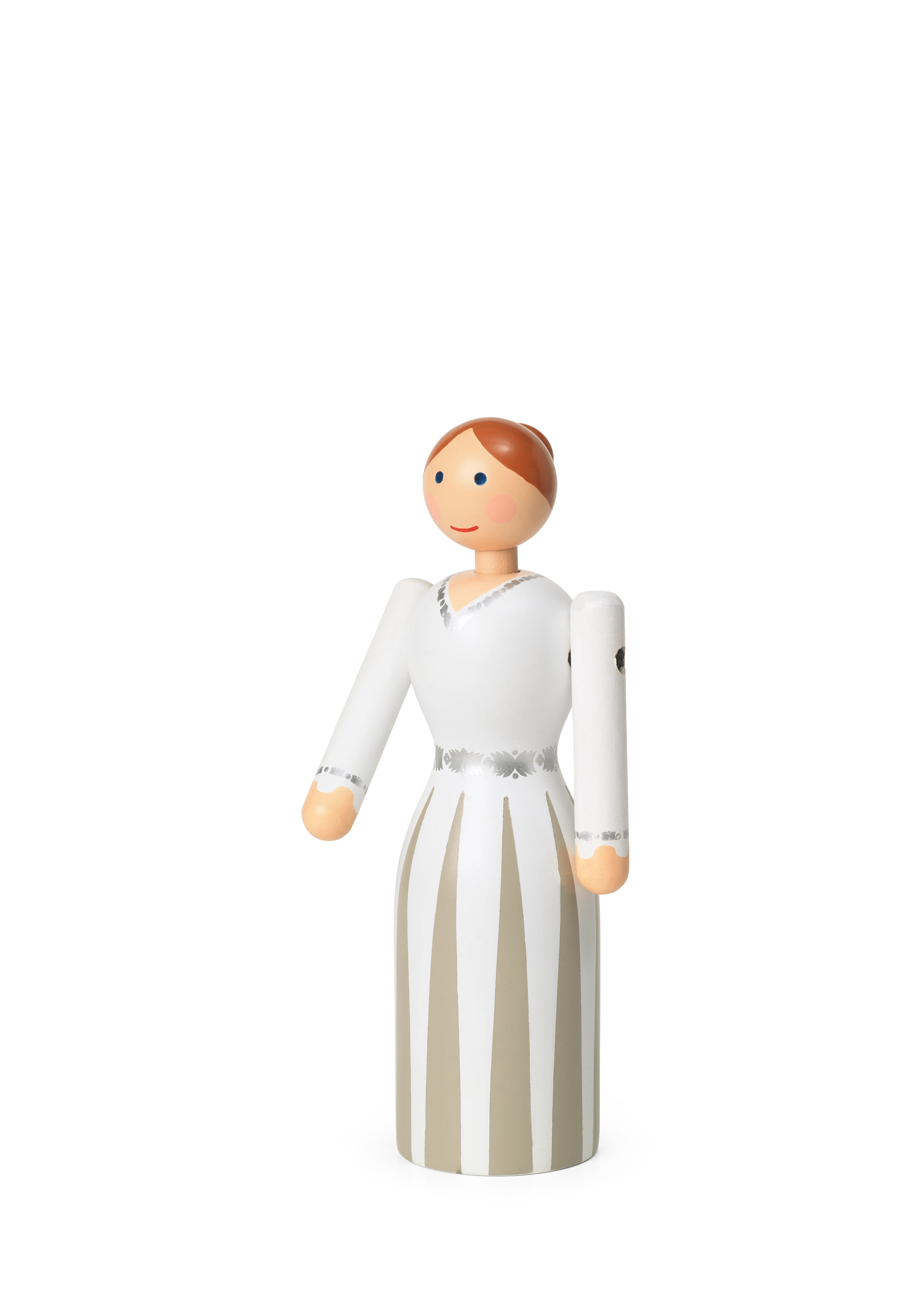 Bride H12 cm från Kay Bojesen i färgen Vit, tillverkad av Trä