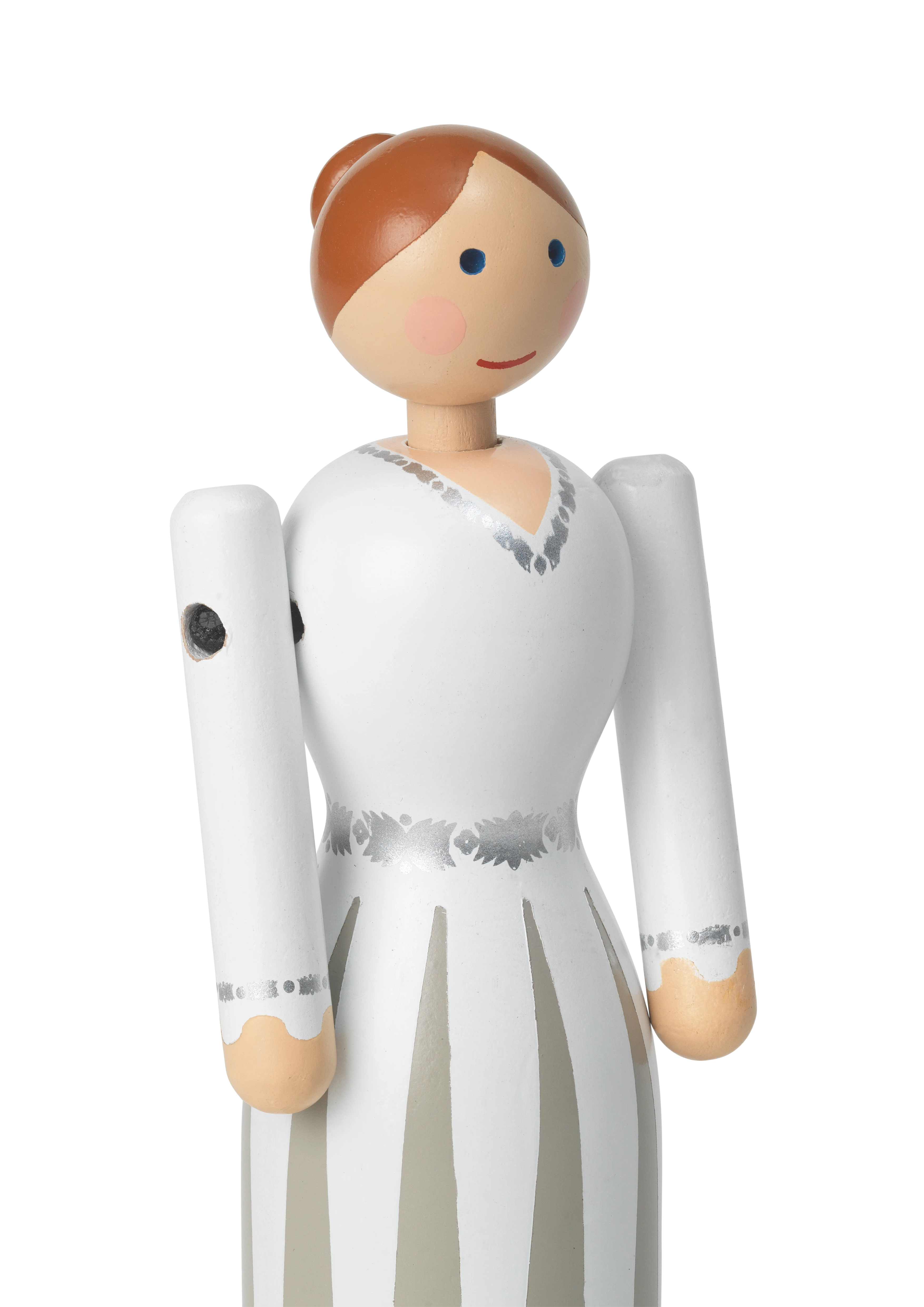 Bride H12 cm fra Kay Bojesen i fargen Hvit, laget av Tre