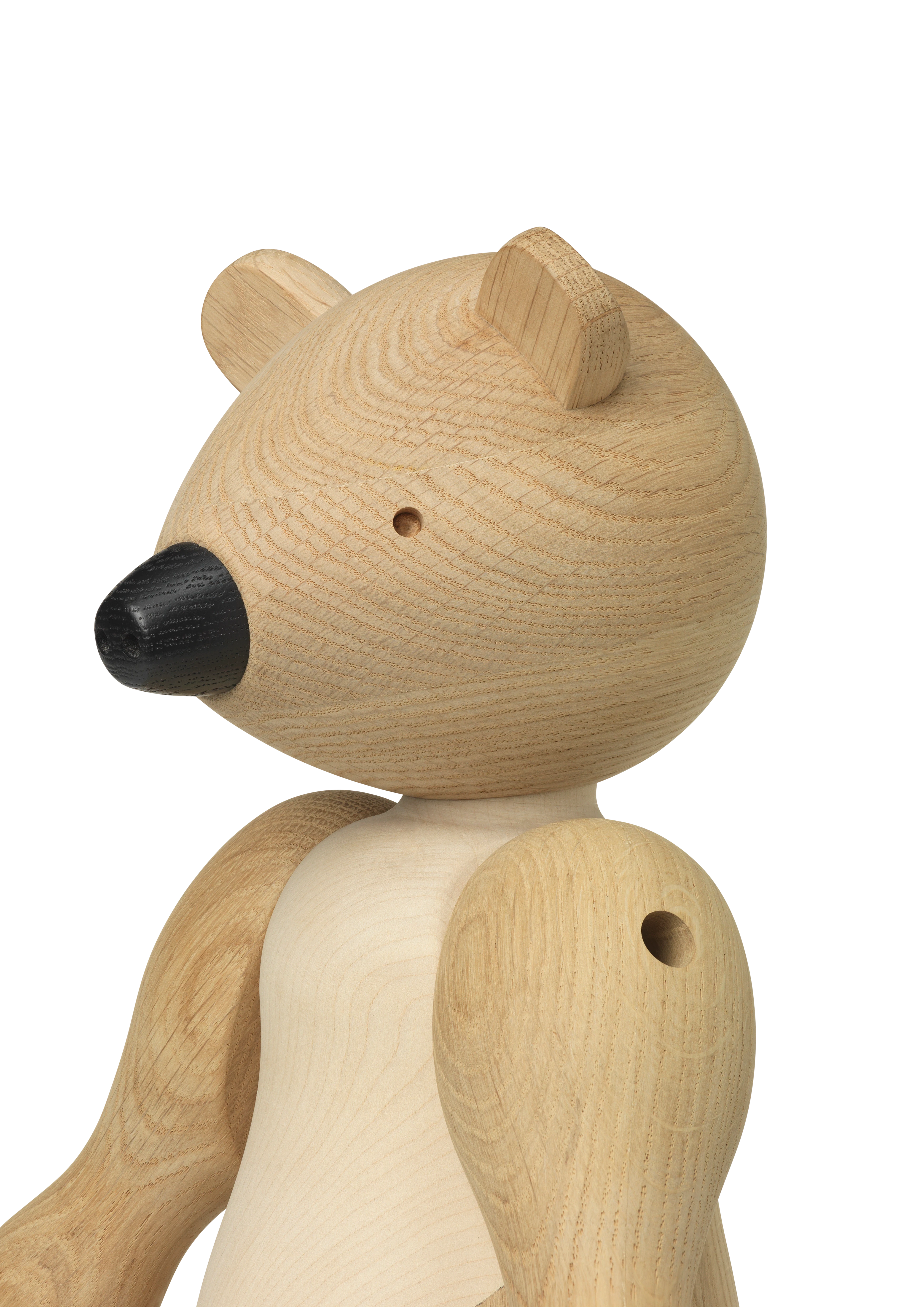 Bear large from Kay Bojesen in Oak/Maple color, made of Wood